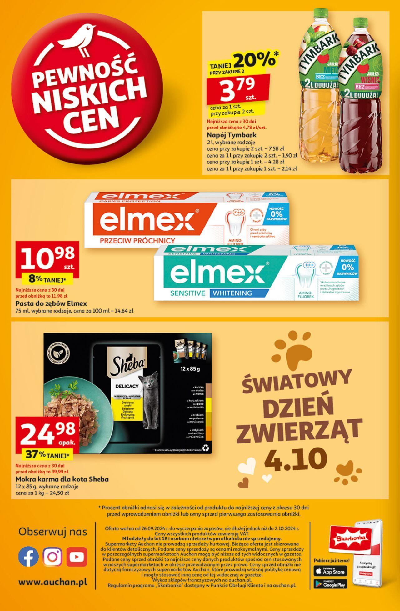 auchan - Auchan Gazetka - Pewność Niskich Cen PDF 26.09.2024 - 02.10.2024 - page: 10