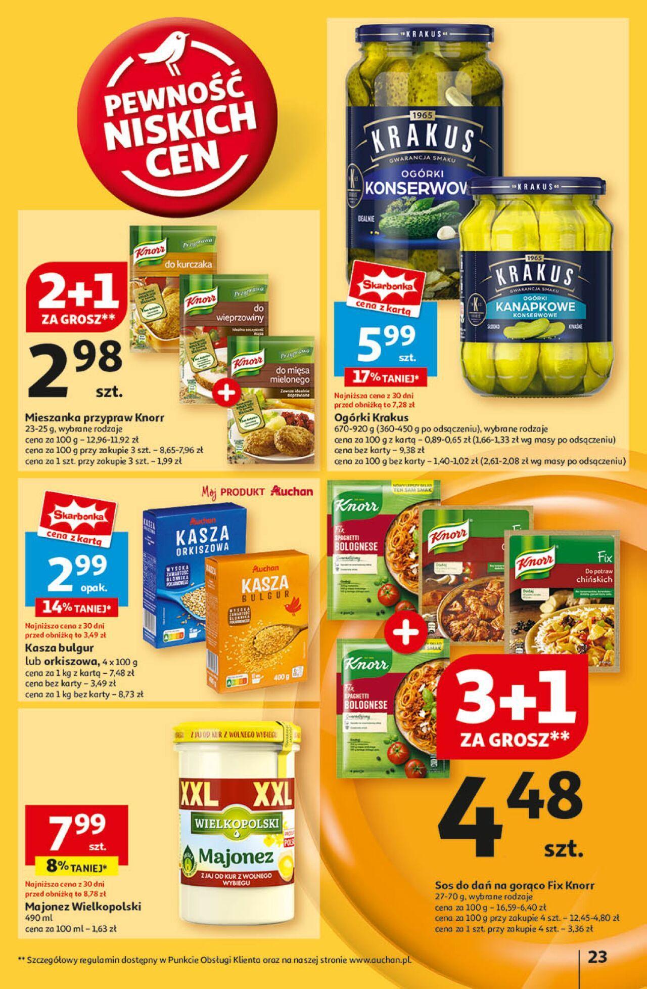 auchan - Auchan Gazetka - Pewność Niskich Cen Hipermarket PDF 26.09.2024 - 02.10.2024 - page: 25