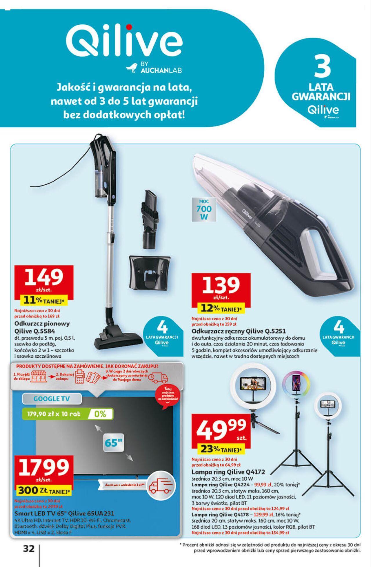 auchan - Auchan Gazetka - Pewność Niskich Cen Hipermarket PDF 26.09.2024 - 02.10.2024 - page: 40