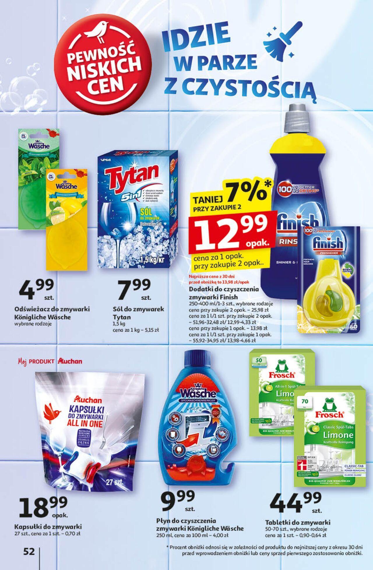 auchan - Auchan Gazetka - Pewność Niskich Cen Hipermarket PDF 26.09.2024 - 02.10.2024 - page: 60