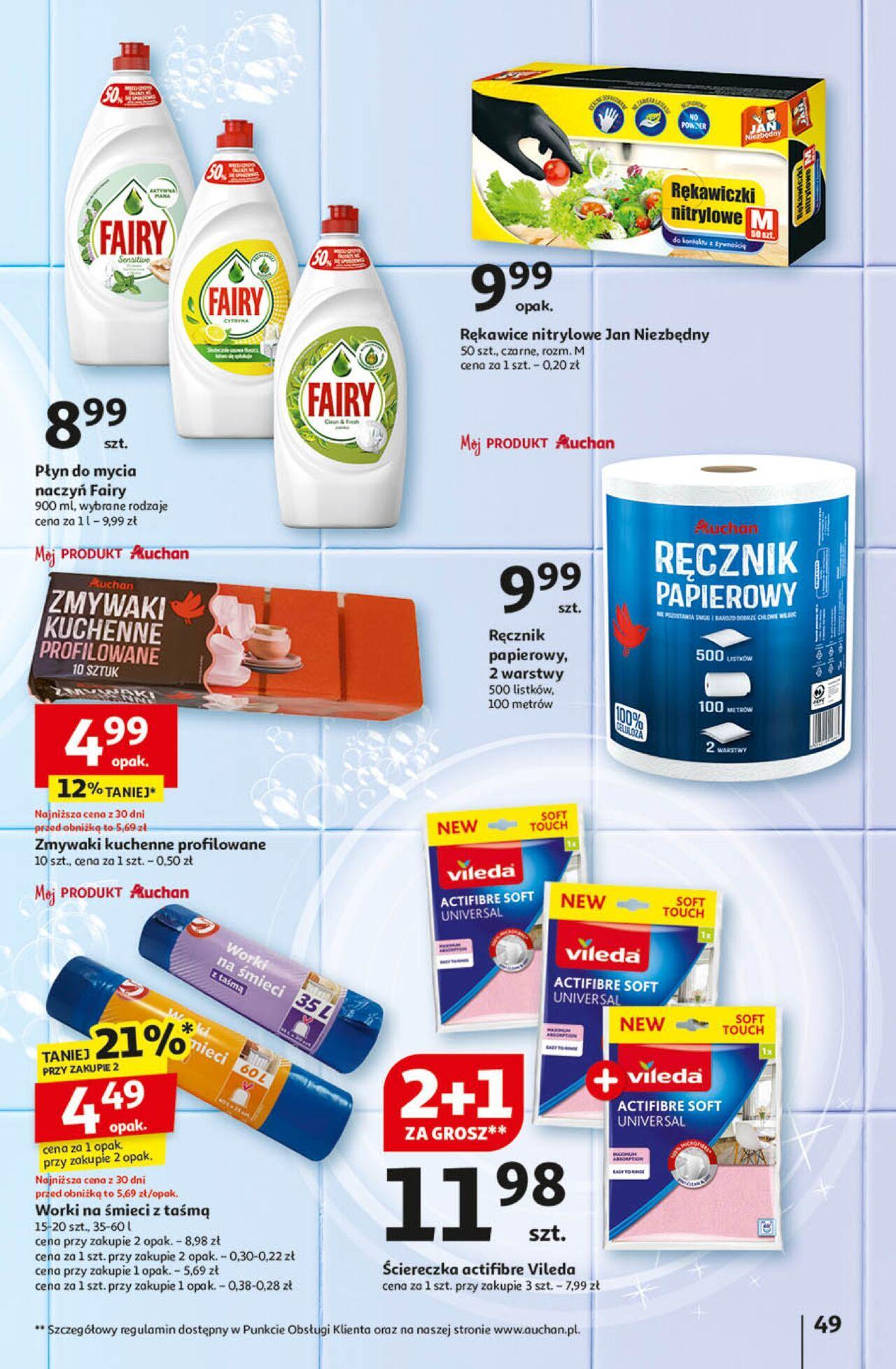 auchan - Auchan Gazetka - Pewność Niskich Cen Hipermarket PDF 26.09.2024 - 02.10.2024 - page: 57