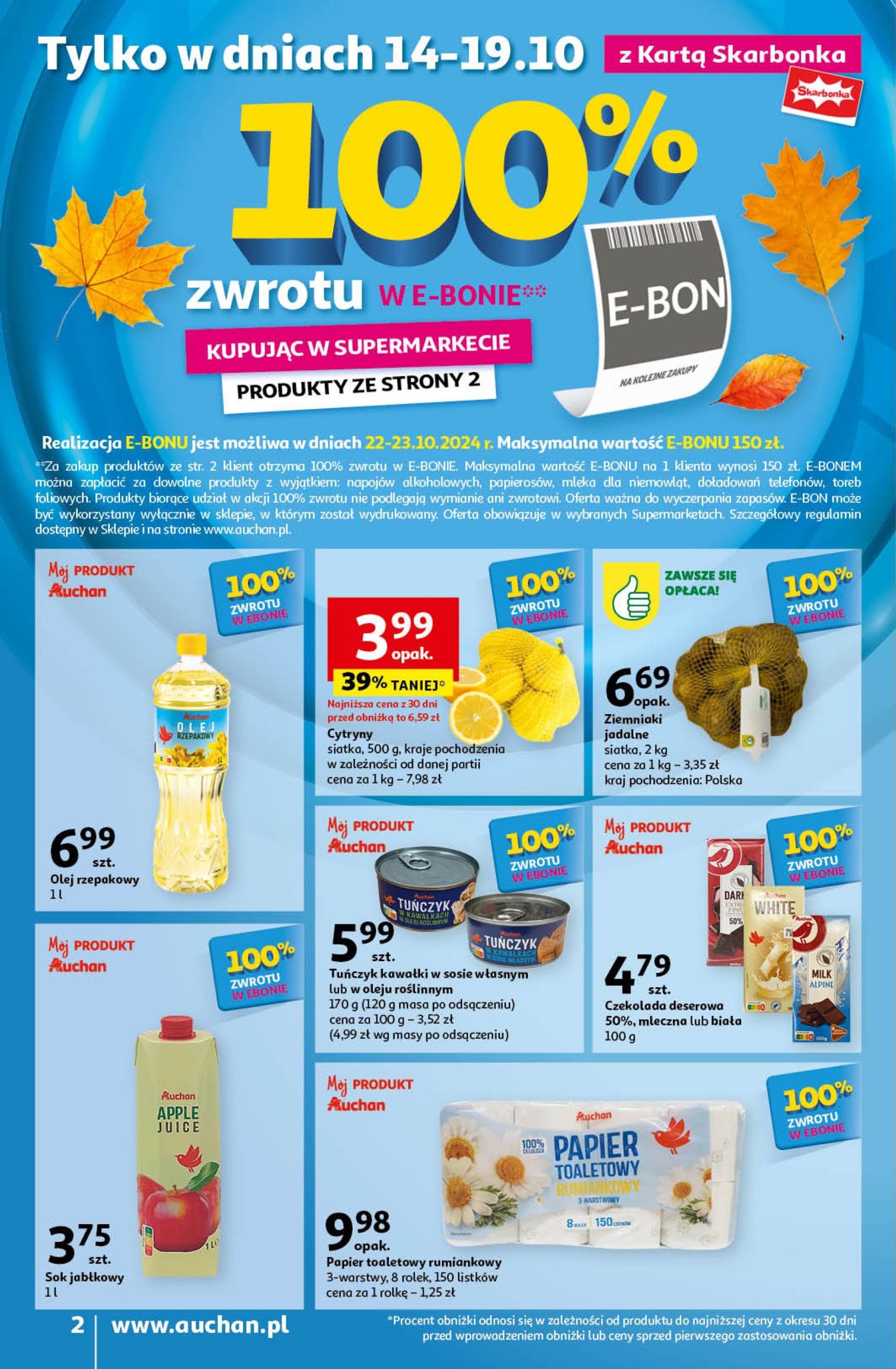 auchan - Moje Auchan gazetka ważna od 10.10. - 16.10. - page: 2