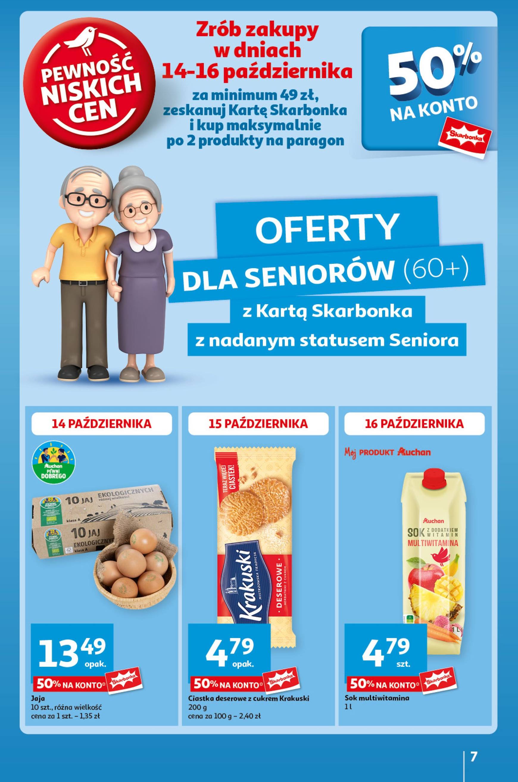 auchan - Hipermarket Auchan gazetka ważna od 10.10. - 16.10. - page: 7