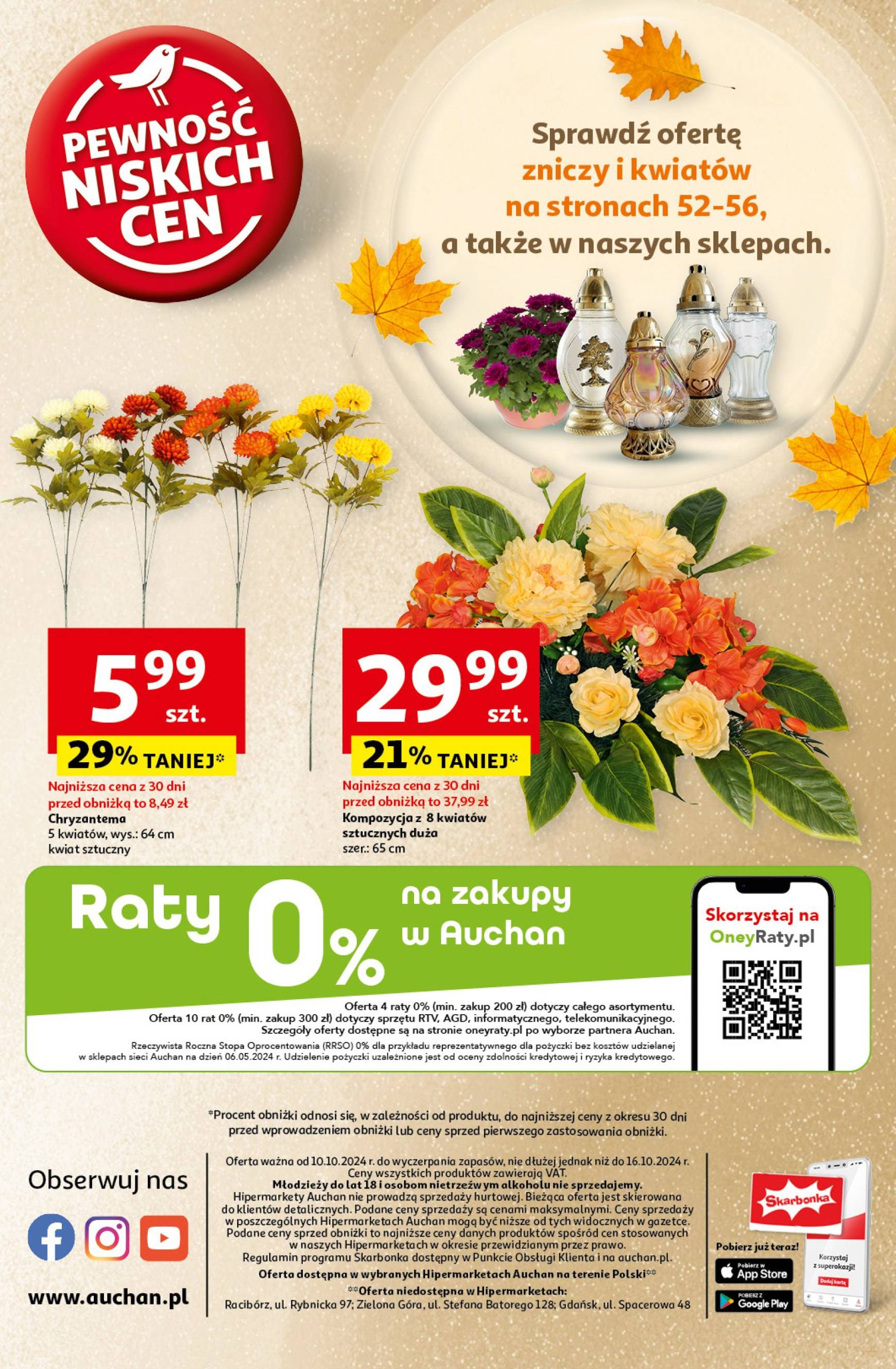 auchan - Hipermarket Auchan gazetka ważna od 10.10. - 16.10. - page: 64