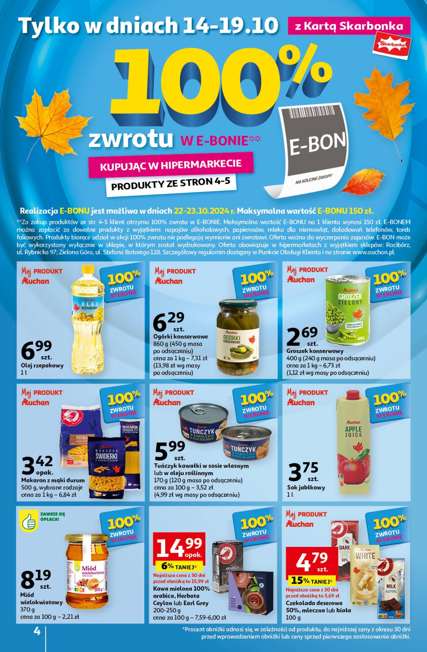 auchan - Hipermarket Auchan gazetka ważna od 10.10. - 16.10. - page: 4