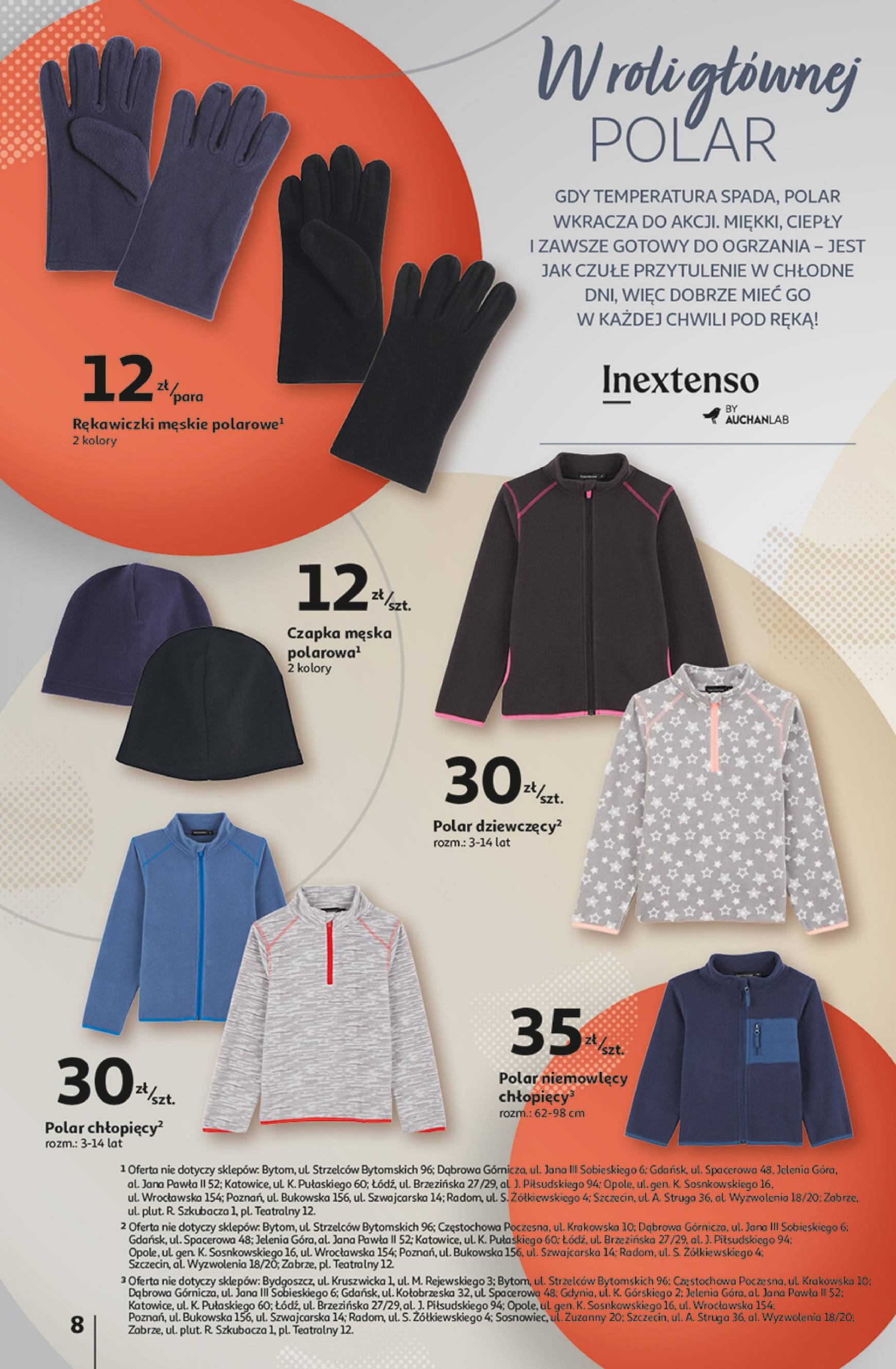 auchan - Auchan - Katalog Jesienne inspiracje Inextenso by AUCHANLAB gazetka ważna od 10.10. - 06.11. - page: 8