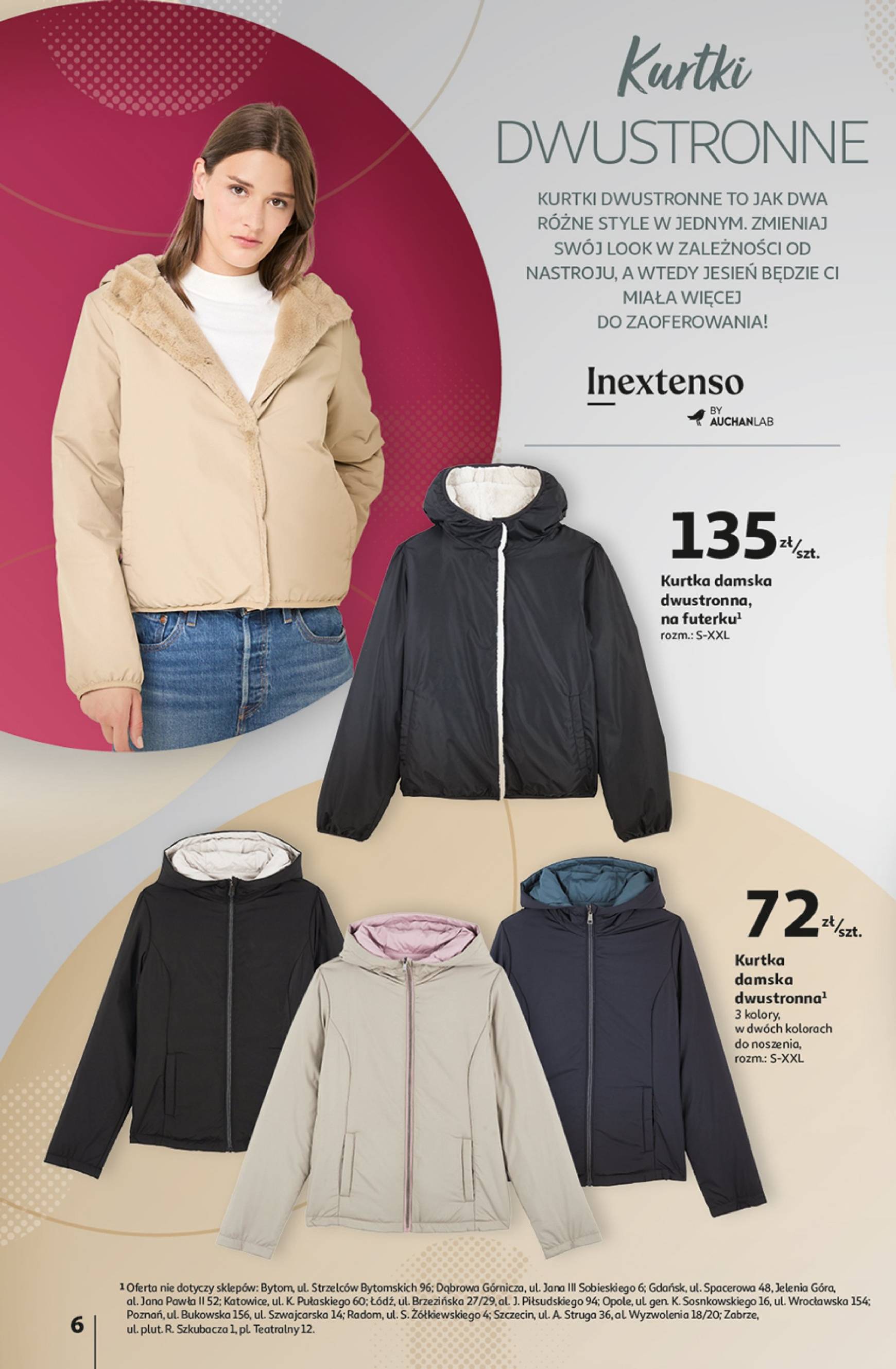 auchan - Auchan - Katalog Jesienne inspiracje Inextenso by AUCHANLAB gazetka ważna od 10.10. - 06.11. - page: 6