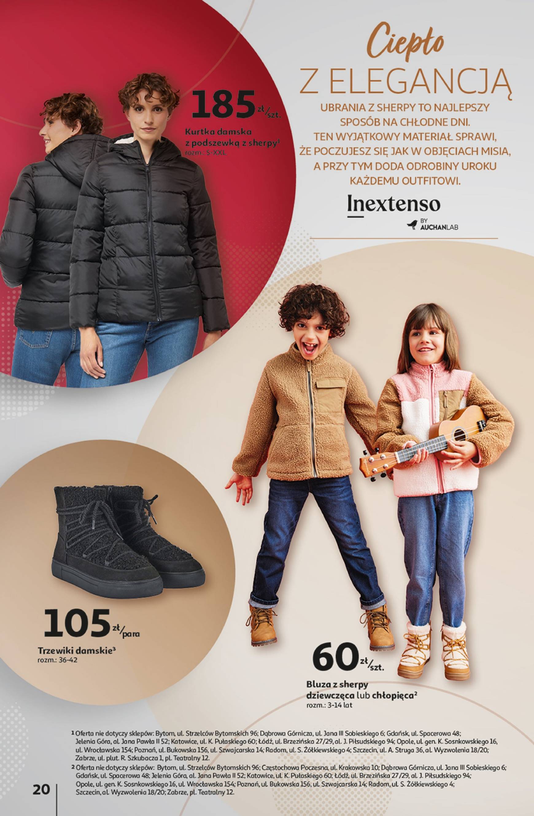 auchan - Auchan - Katalog Jesienne inspiracje Inextenso by AUCHANLAB gazetka ważna od 10.10. - 06.11. - page: 20