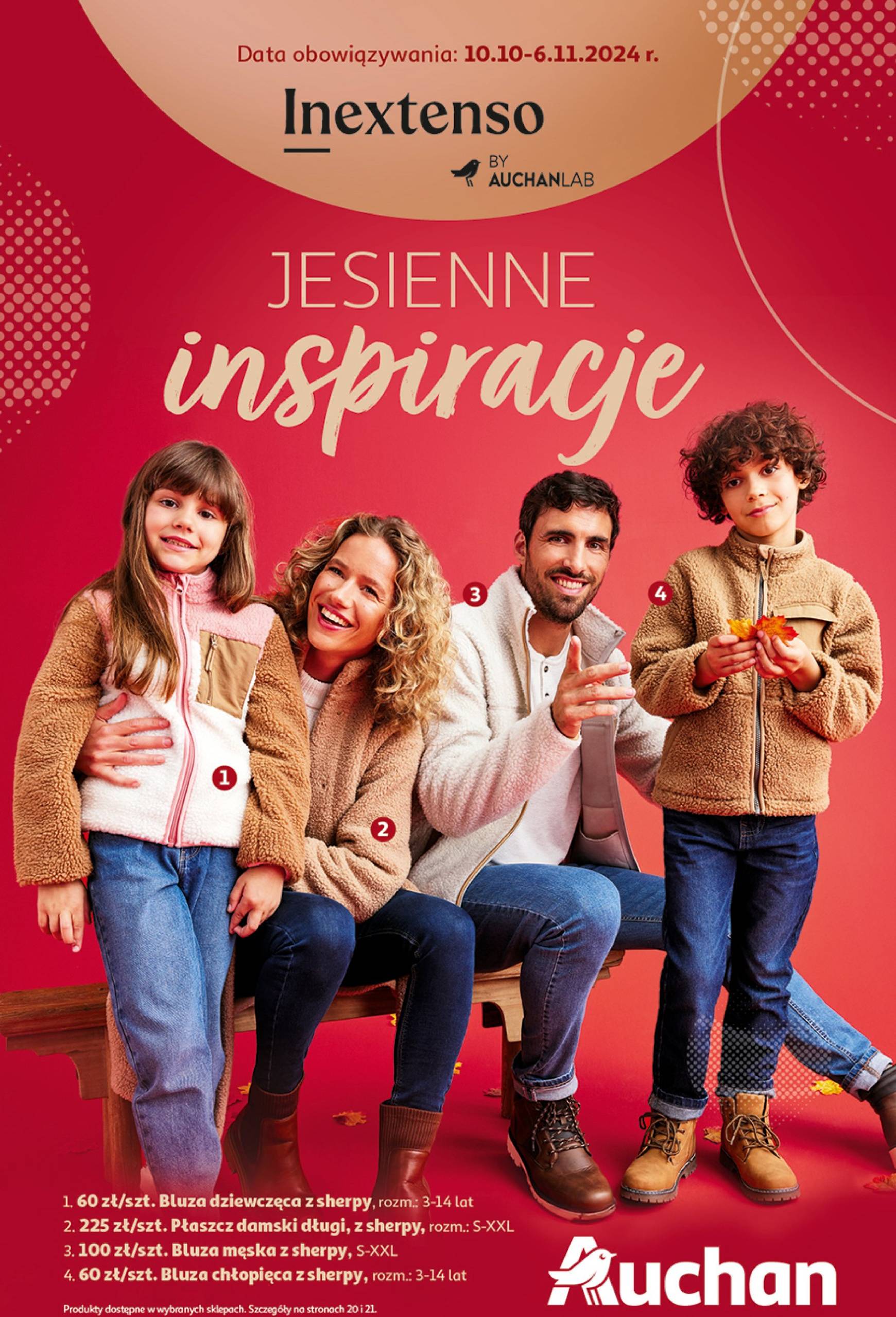 auchan - Auchan - Katalog Jesienne inspiracje Inextenso by AUCHANLAB gazetka ważna od 10.10. - 06.11.