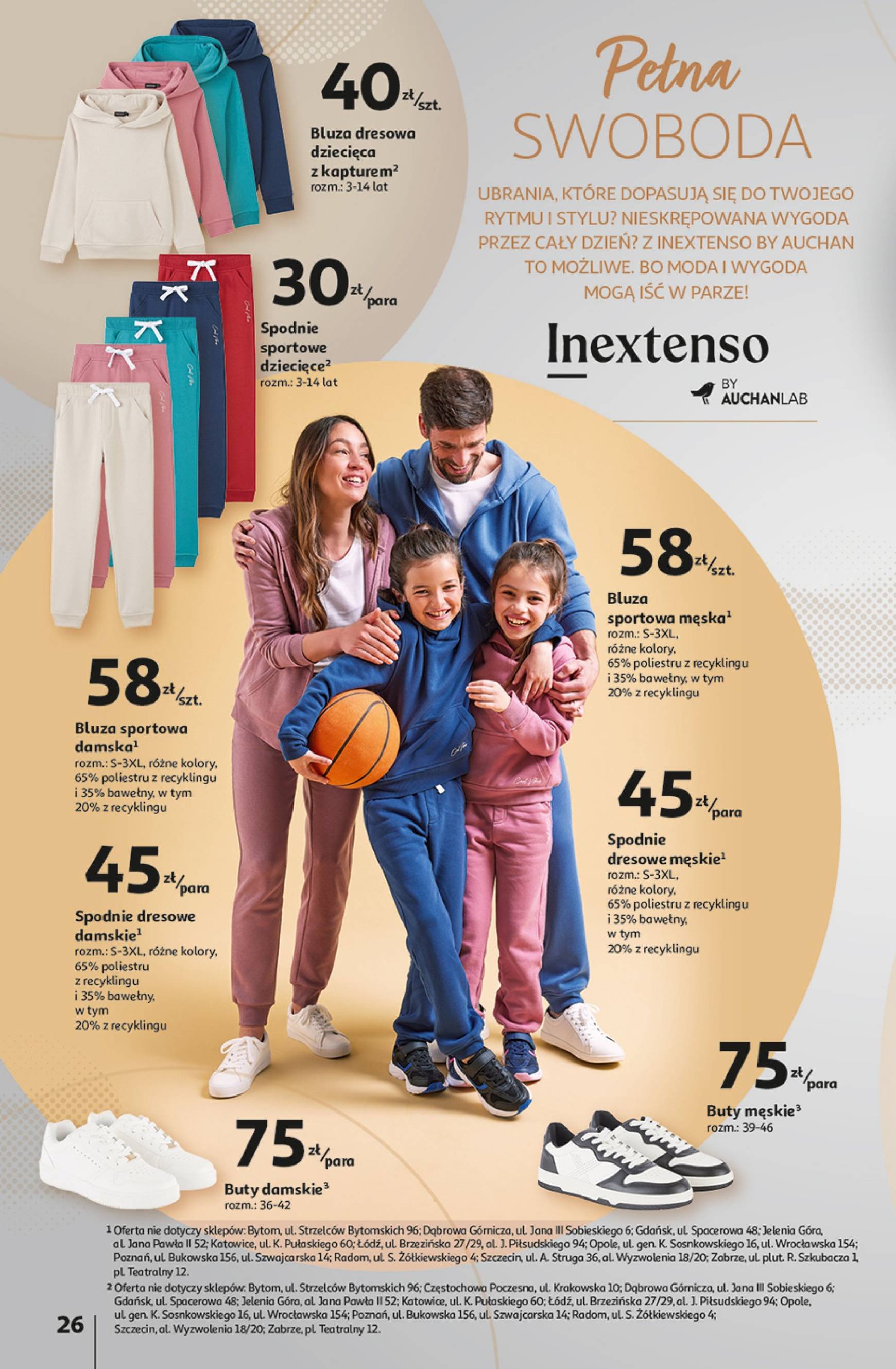 auchan - Auchan - Katalog Jesienne inspiracje Inextenso by AUCHANLAB gazetka ważna od 10.10. - 06.11. - page: 26