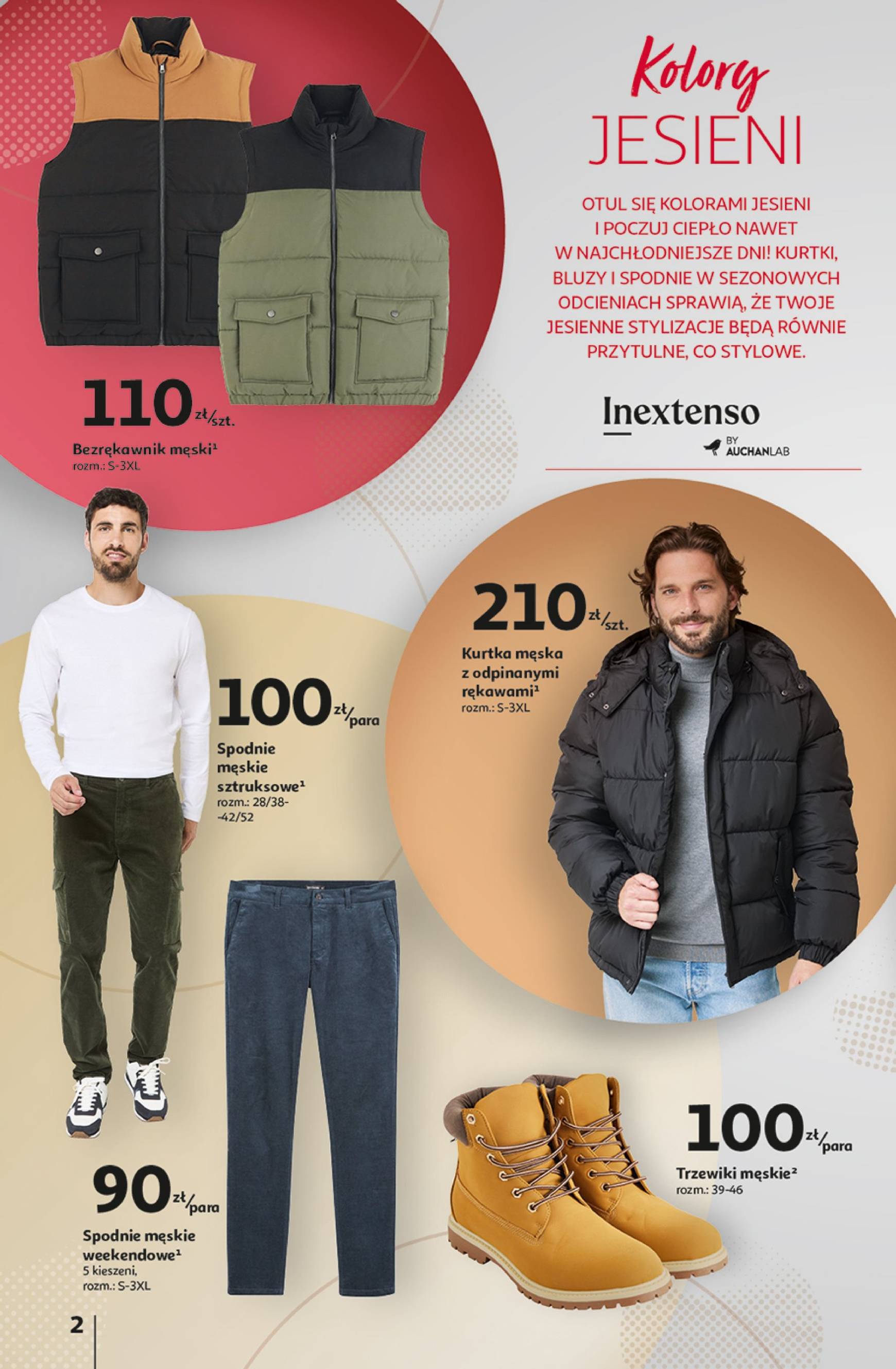 auchan - Auchan - Katalog Jesienne inspiracje Inextenso by AUCHANLAB gazetka ważna od 10.10. - 06.11. - page: 2