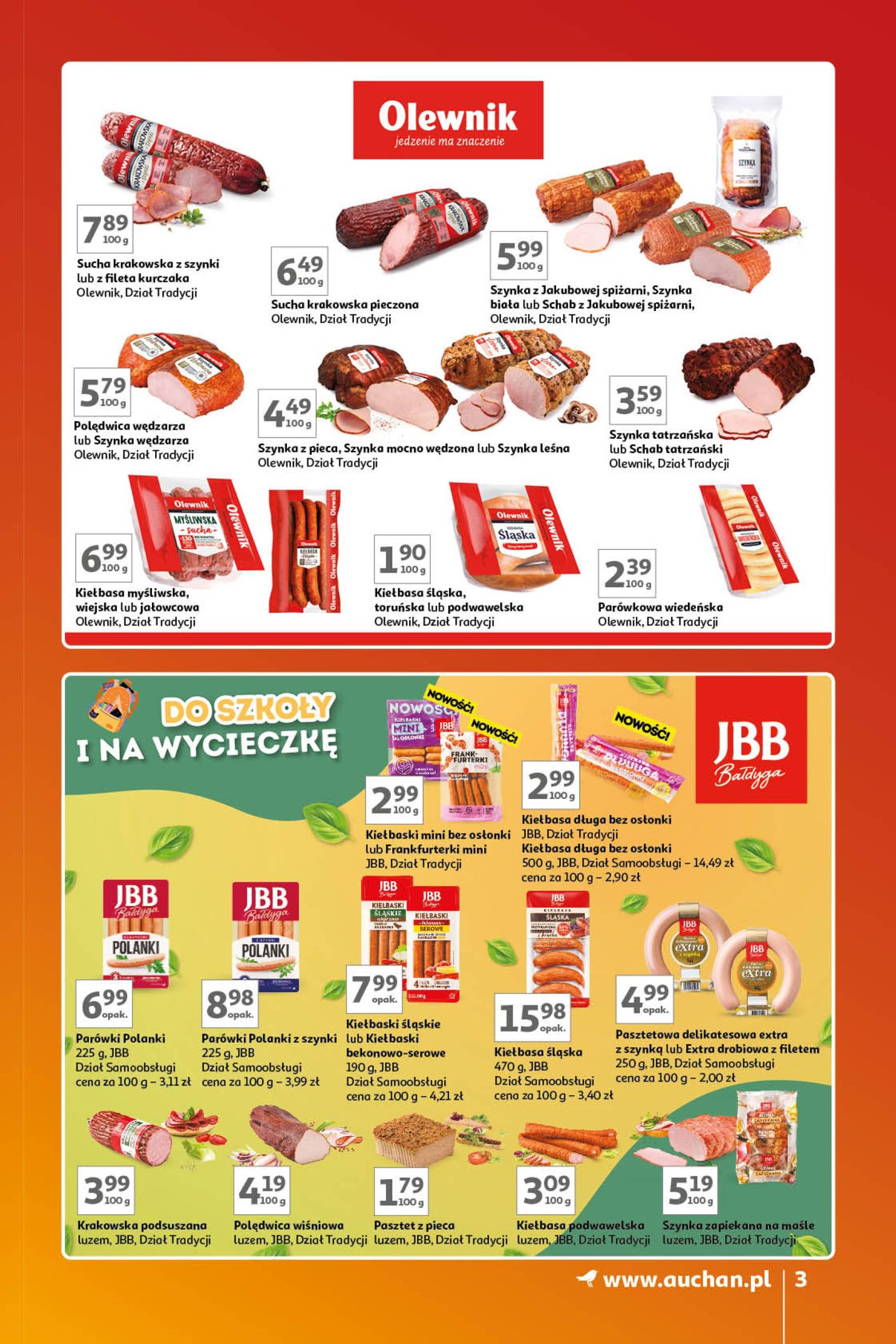 auchan - Auchan - Znane Marki Lubiane gazetka ważna od 17.10. - 23.10. - page: 3