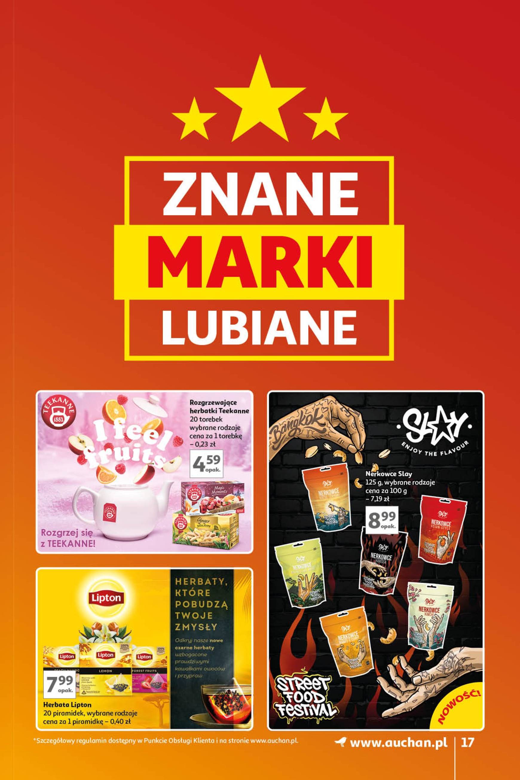 auchan - Auchan - Znane Marki Lubiane gazetka ważna od 17.10. - 23.10. - page: 17