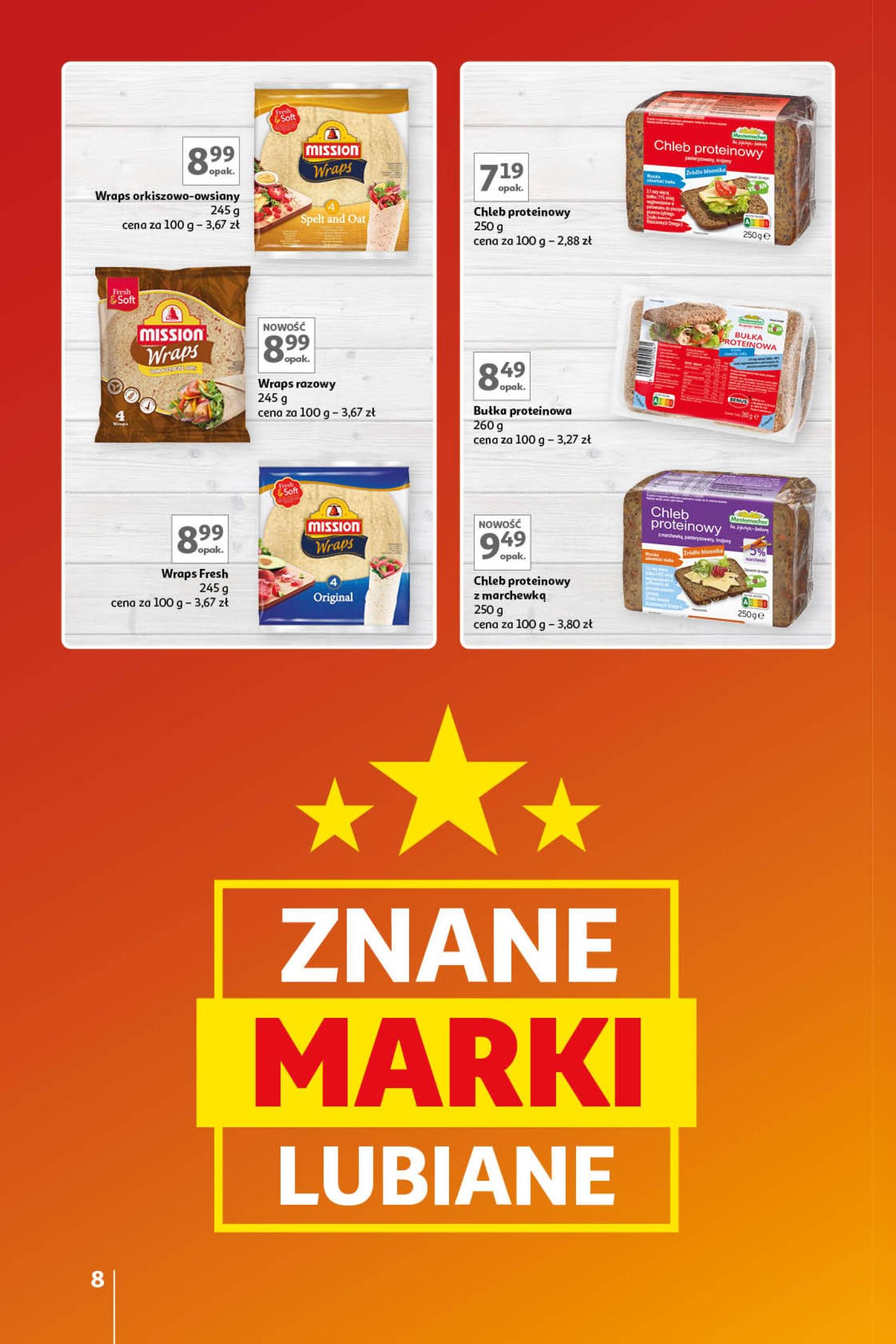 auchan - Auchan - Znane Marki Lubiane gazetka ważna od 17.10. - 23.10. - page: 8