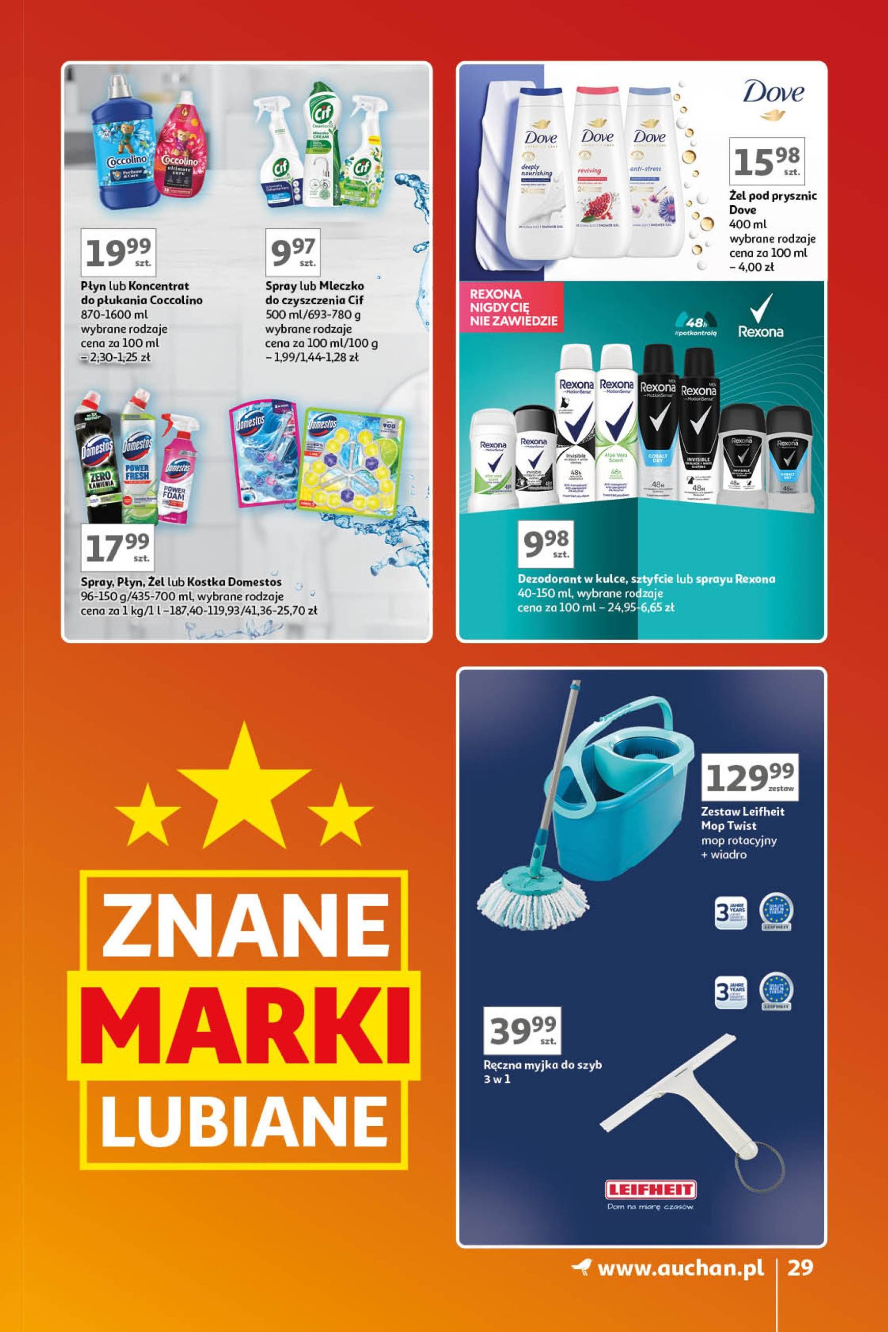 auchan - Auchan - Znane Marki Lubiane gazetka ważna od 17.10. - 23.10. - page: 29