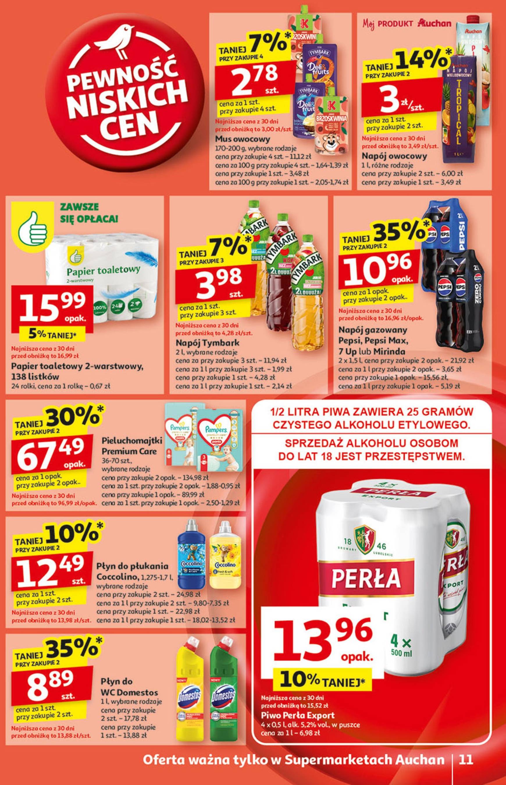 auchan - Supermarket Auchan gazetka ważna od 31.10. - 06.11. - page: 13