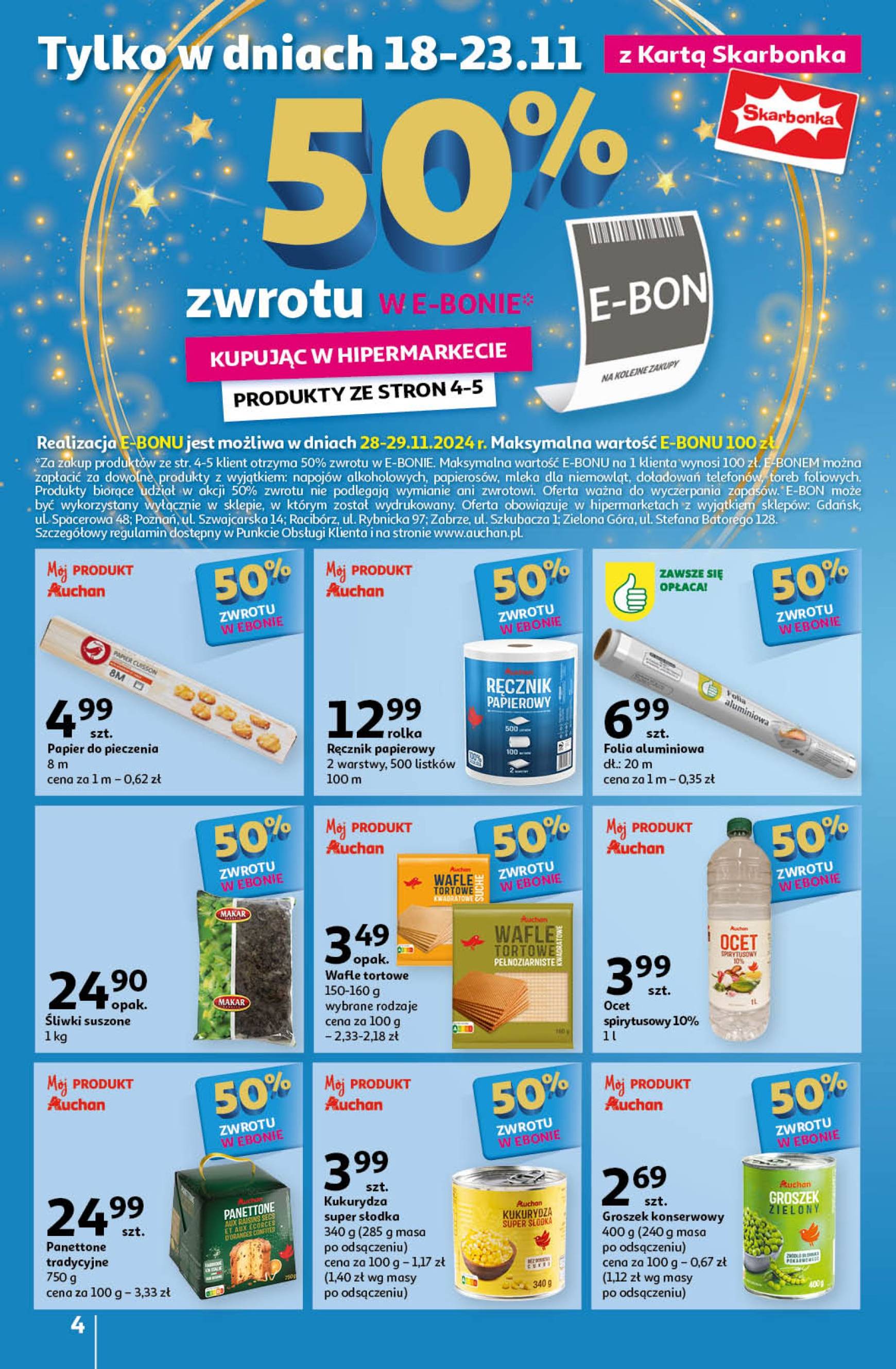 auchan - Hipermarket Auchan gazetka ważna od 14.11. - 20.11. - page: 4