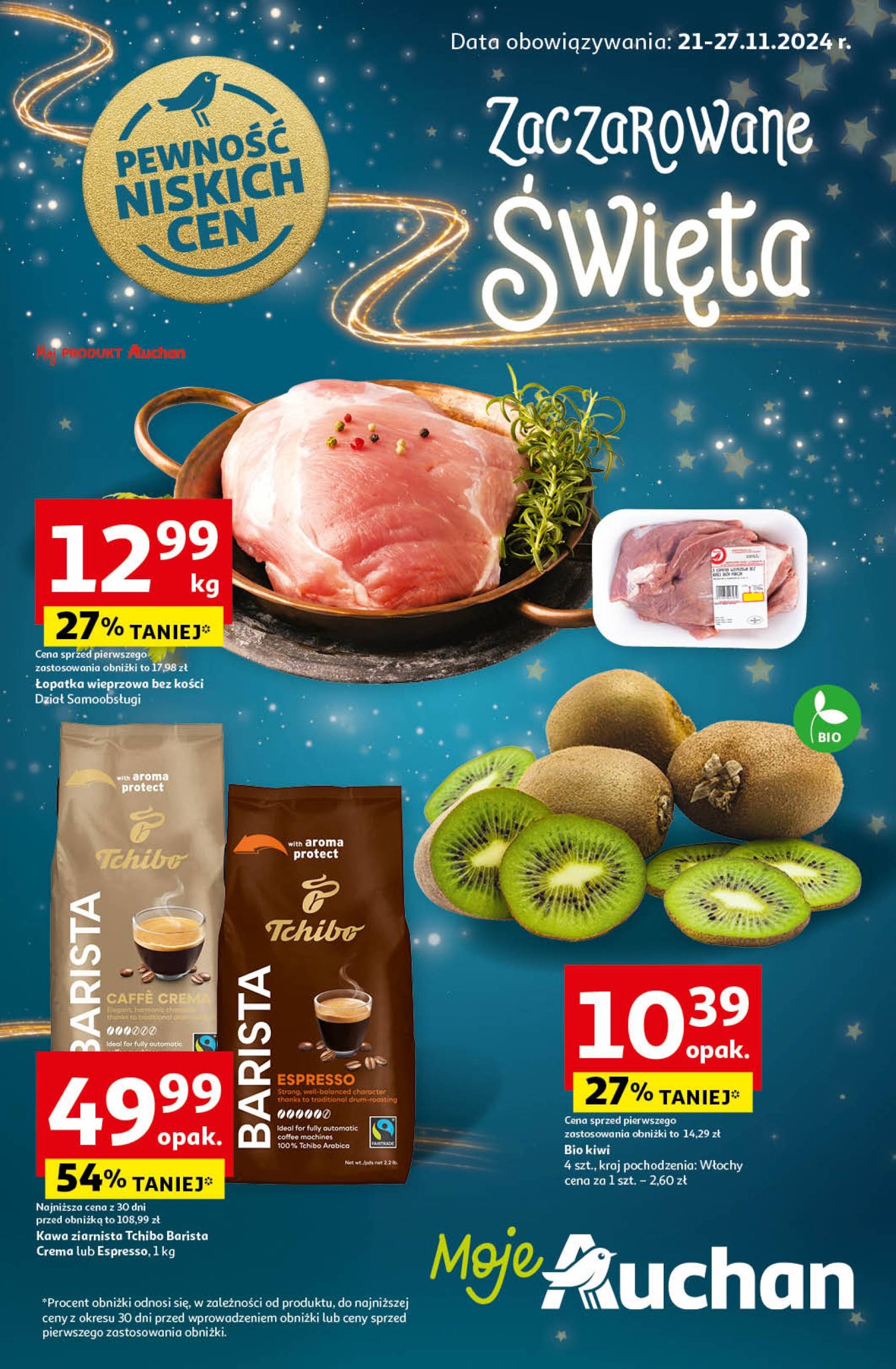 auchan - Moje Auchan gazetka ważna od 21.11. - 27.11.