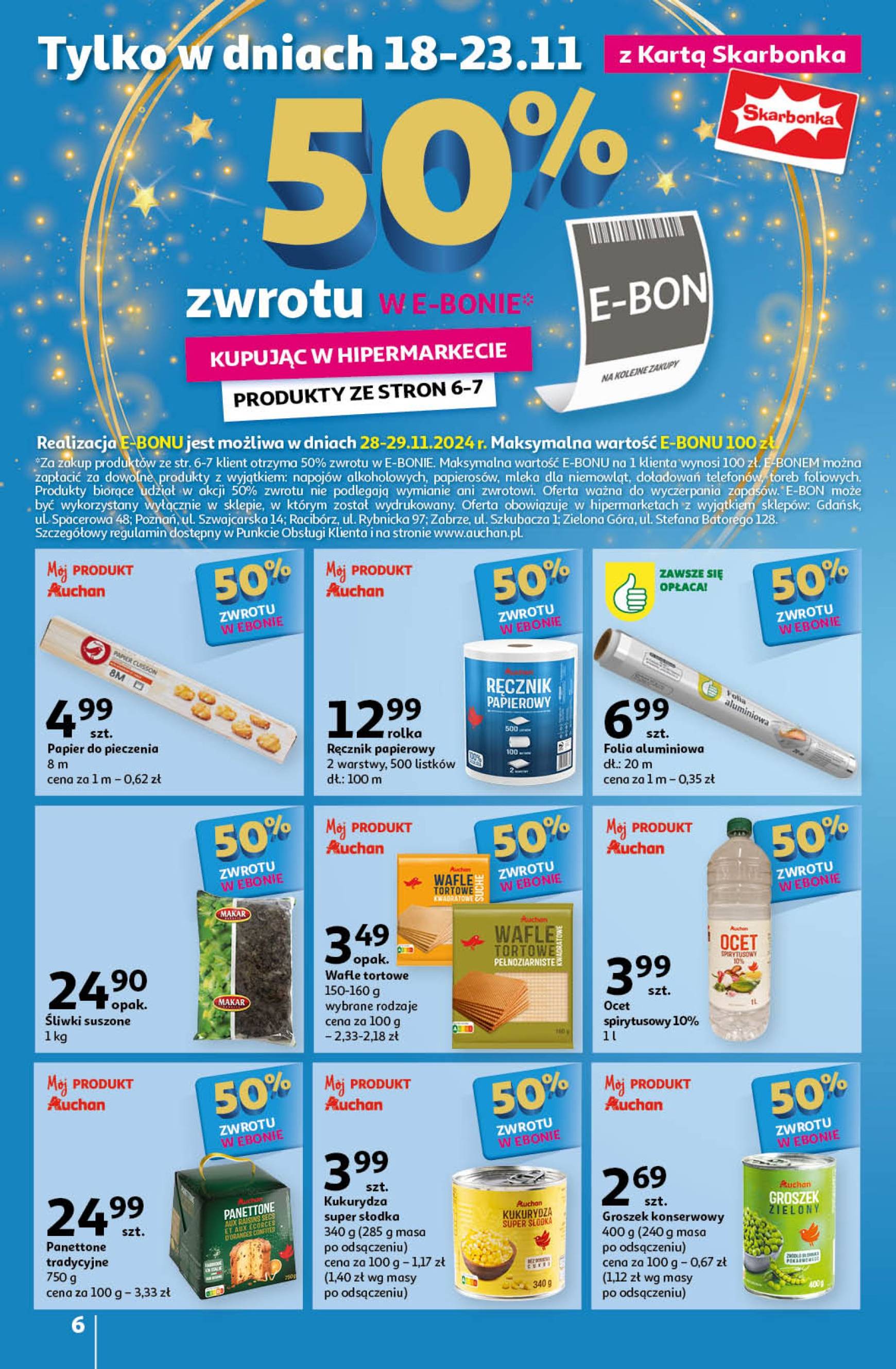 auchan - Hipermarket Auchan gazetka ważna od 21.11. - 27.11. - page: 6