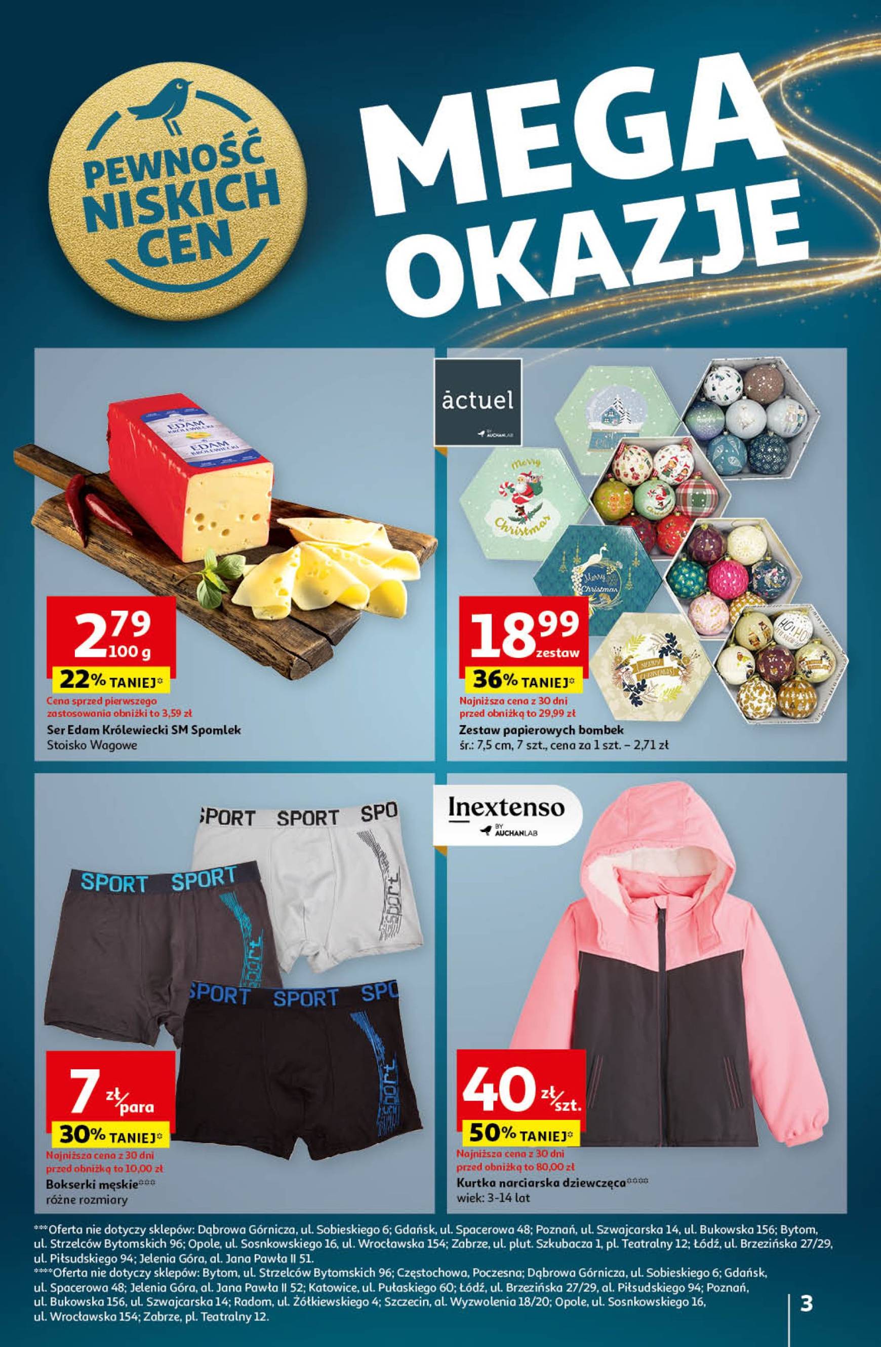 auchan - Hipermarket Auchan gazetka ważna od 21.11. - 27.11. - page: 3