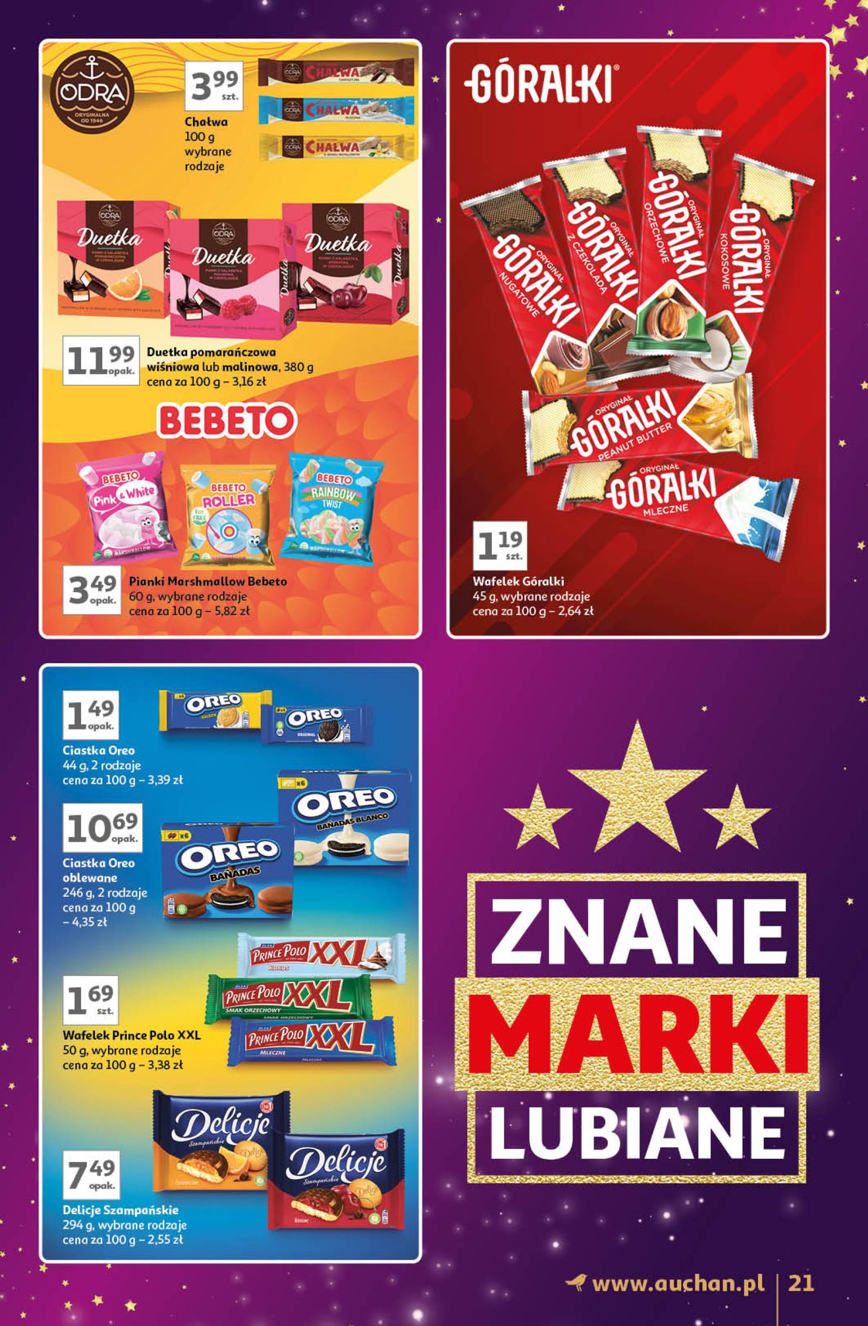 auchan - Auchan Hipermarket - Gazetka Znane Marki Lubiane gazetka ważna od 28.11. - 07.12. - page: 21