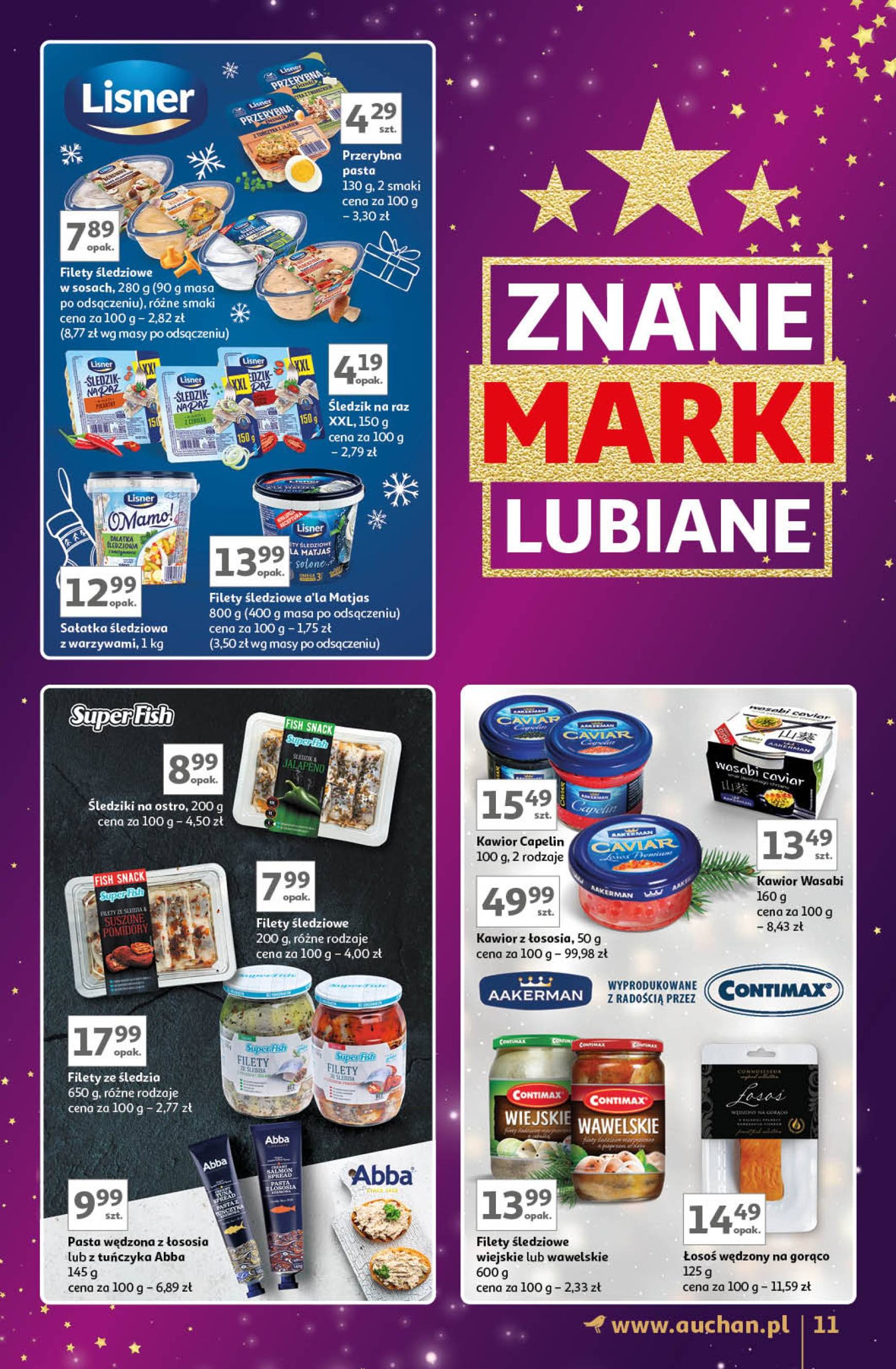 auchan - Auchan Hipermarket - Gazetka Znane Marki Lubiane gazetka ważna od 28.11. - 07.12. - page: 11