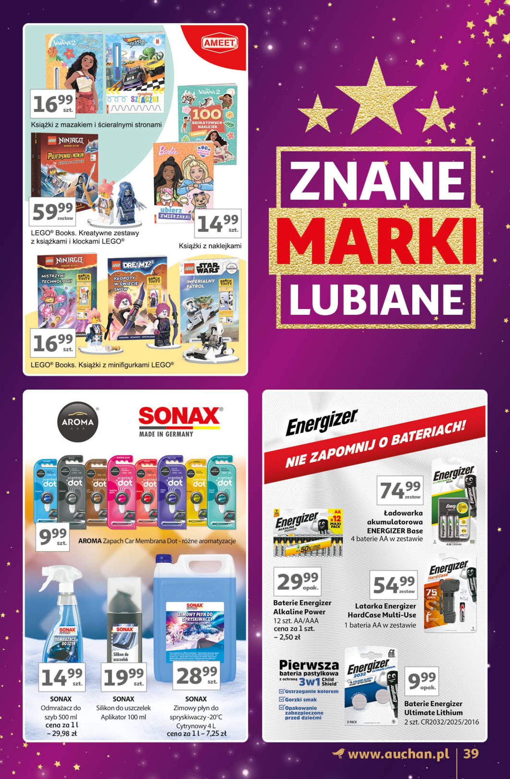 auchan - Auchan Hipermarket - Gazetka Znane Marki Lubiane gazetka ważna od 28.11. - 07.12. - page: 39