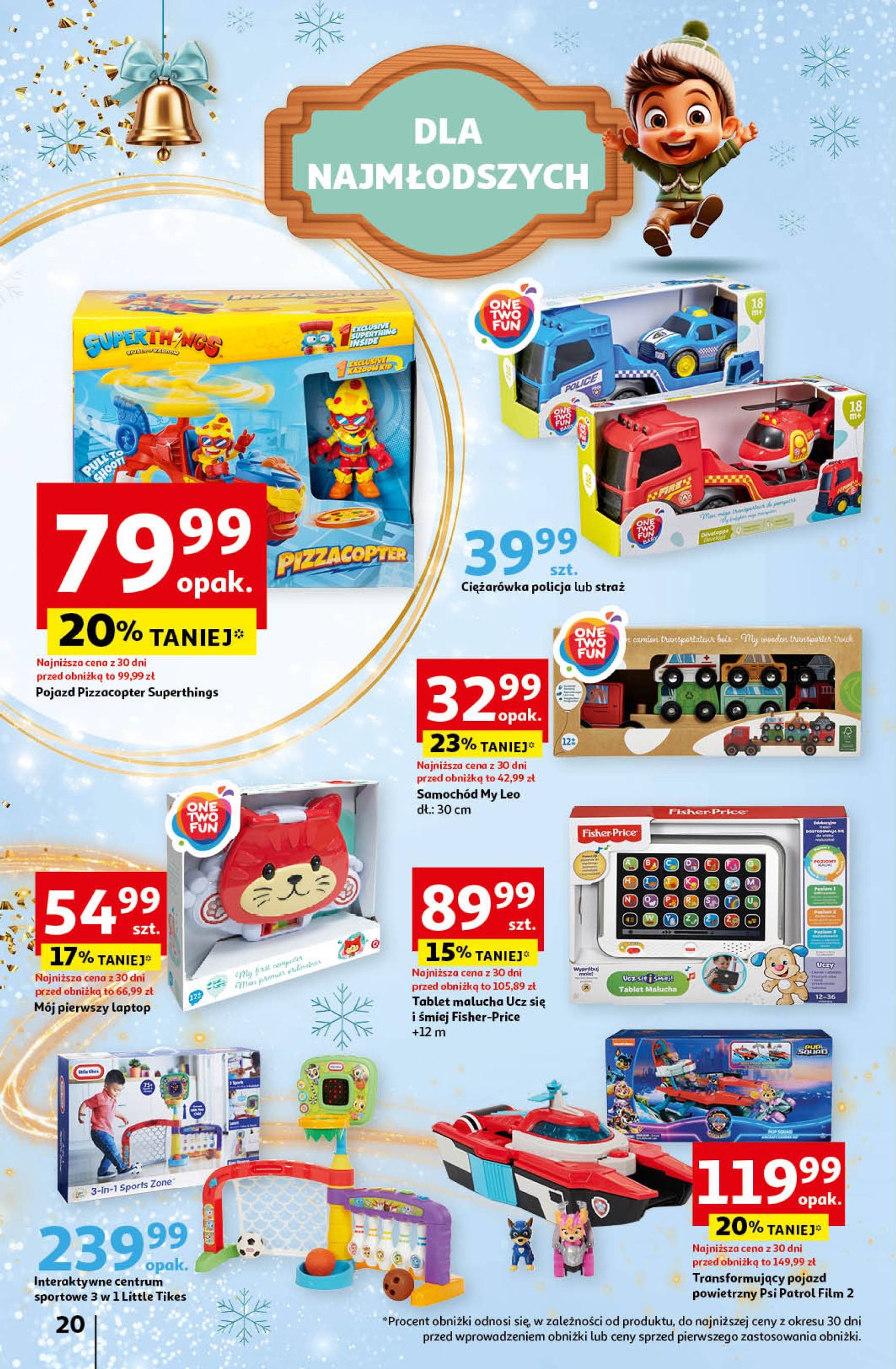 auchan - Auchan Hipermarket - Katalog Moc prezentów gazetka ważna od 28.11. - 15.12. - page: 20