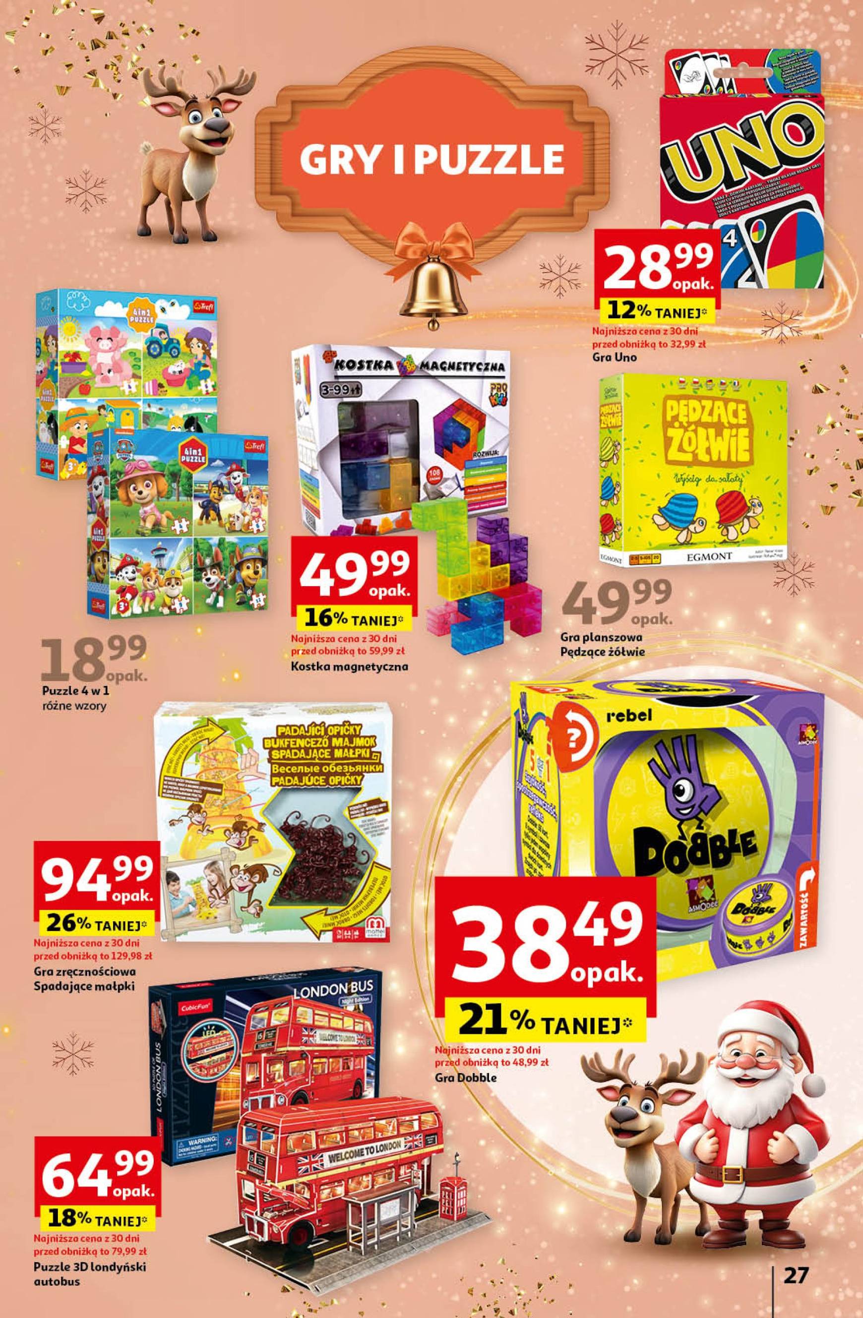 auchan - Auchan Hipermarket - Katalog Moc prezentów gazetka ważna od 28.11. - 15.12. - page: 27