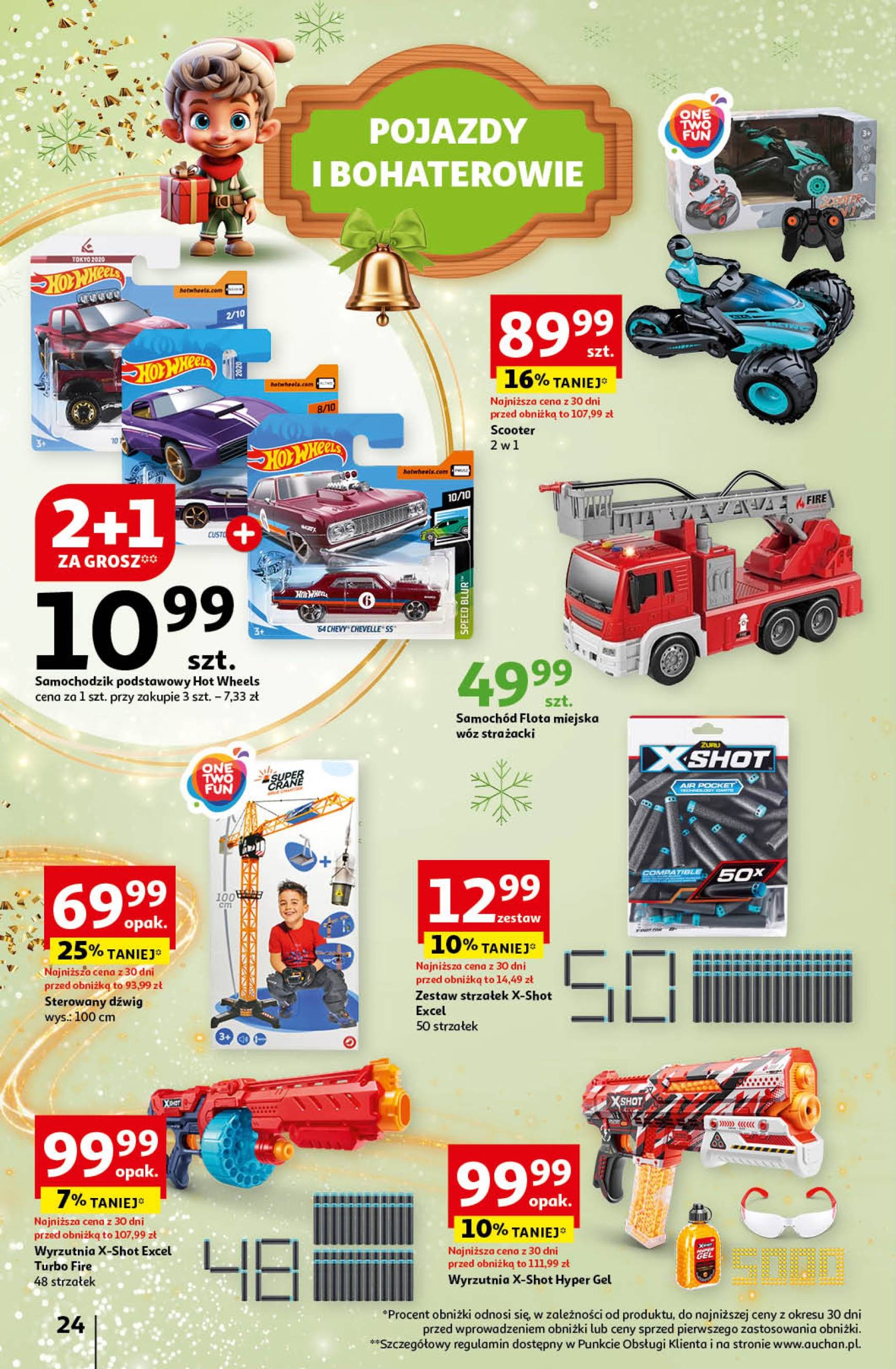 auchan - Auchan Hipermarket - Katalog Moc prezentów gazetka ważna od 28.11. - 15.12. - page: 24