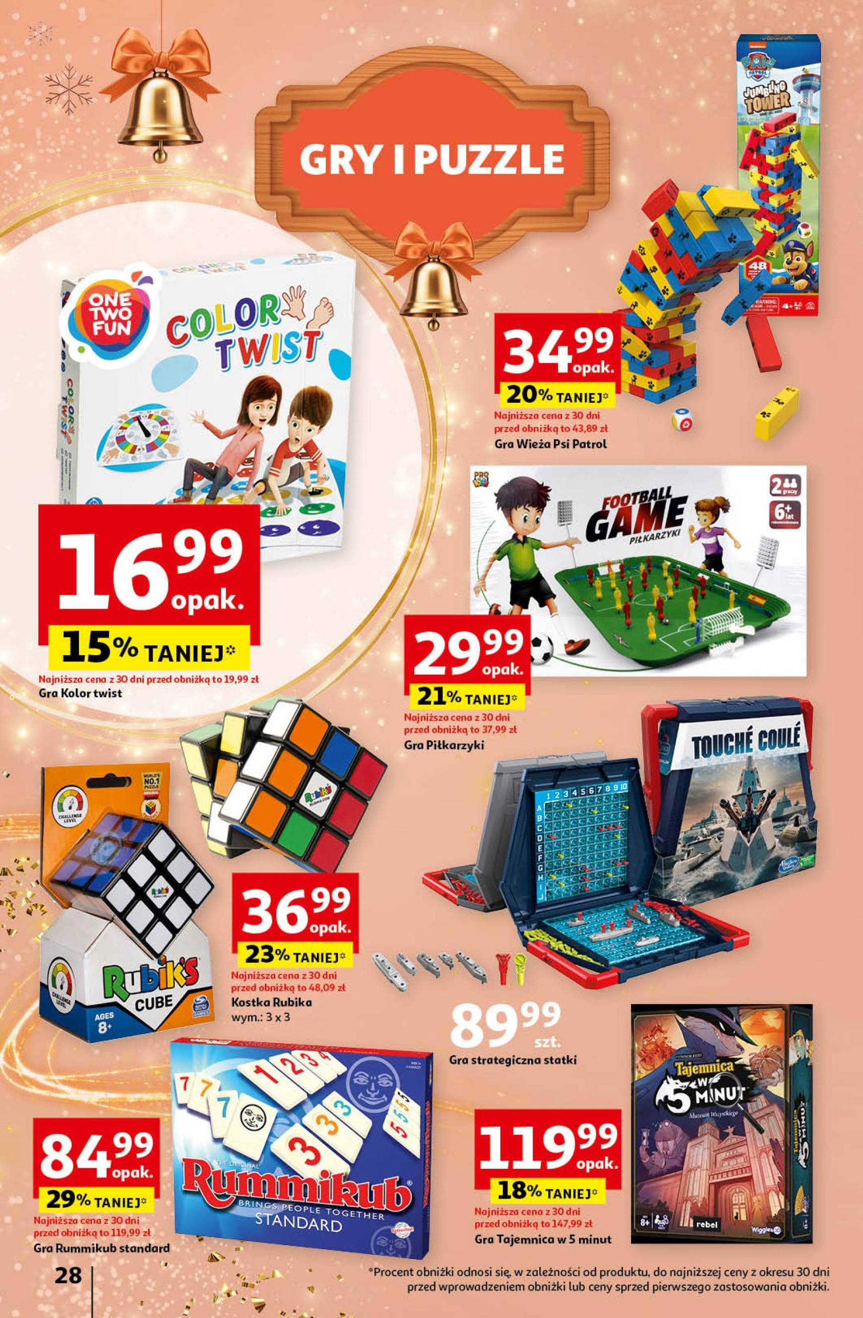 auchan - Auchan Hipermarket - Katalog Moc prezentów gazetka ważna od 28.11. - 15.12. - page: 28