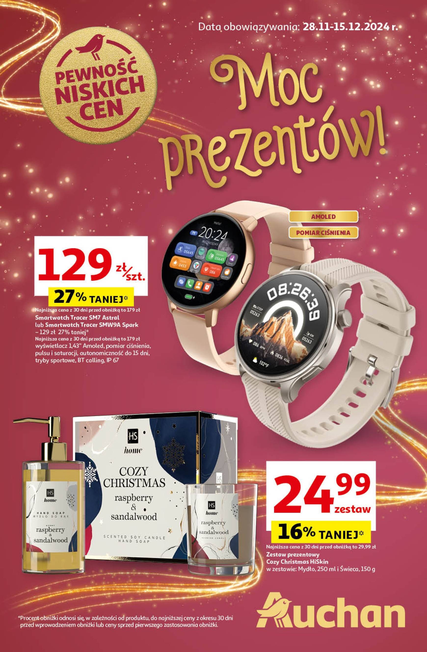 auchan - Auchan Hipermarket - Katalog Moc prezentów gazetka ważna od 28.11. - 15.12.