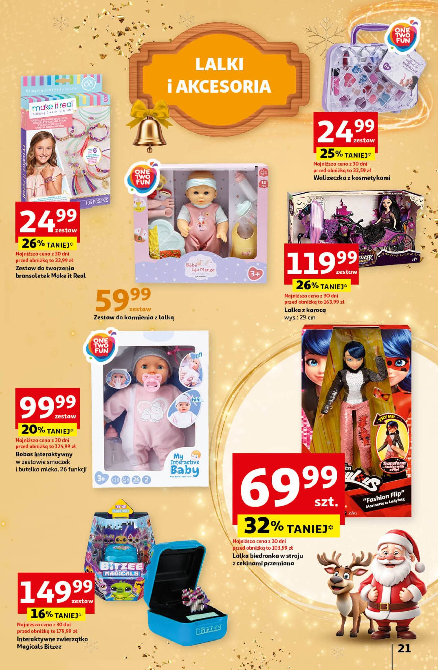 auchan - Auchan Hipermarket - Katalog Moc prezentów gazetka ważna od 28.11. - 15.12. - page: 21