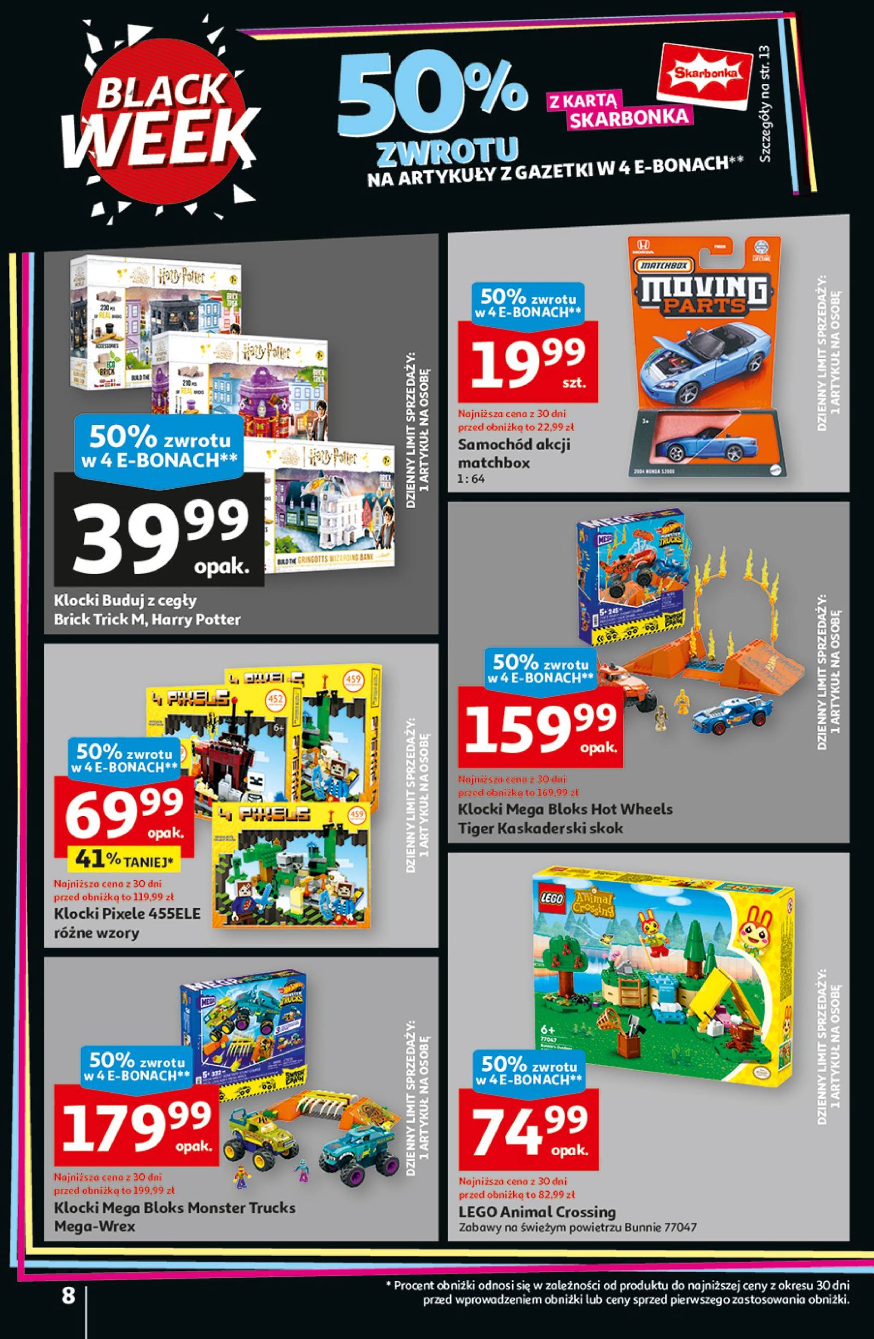 auchan - Auchan Hipermarket - Black Week gazetka ważna od 28.11. - 04.12. - page: 8