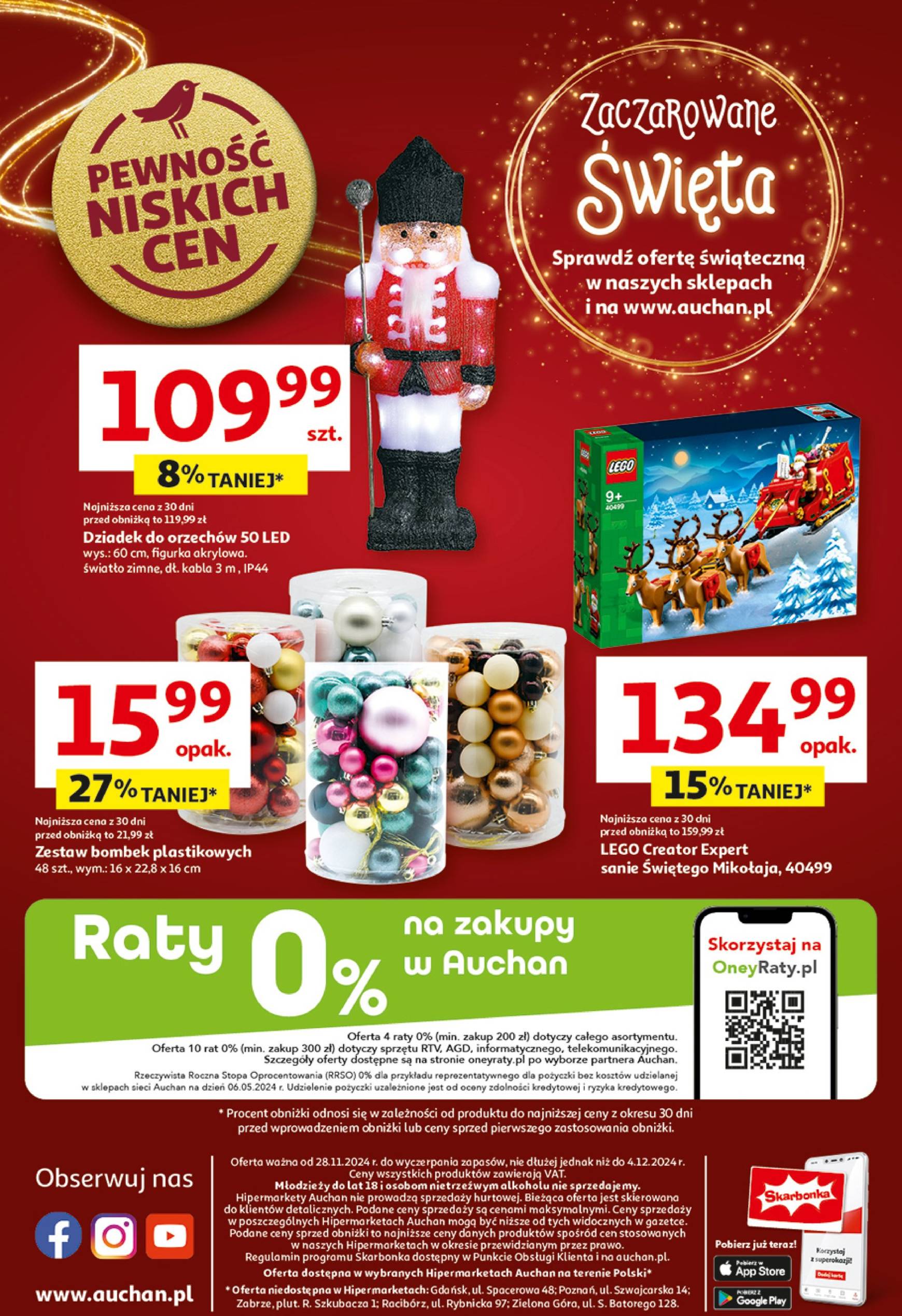 auchan - Auchan Hipermarket - Black Week gazetka ważna od 28.11. - 04.12. - page: 64