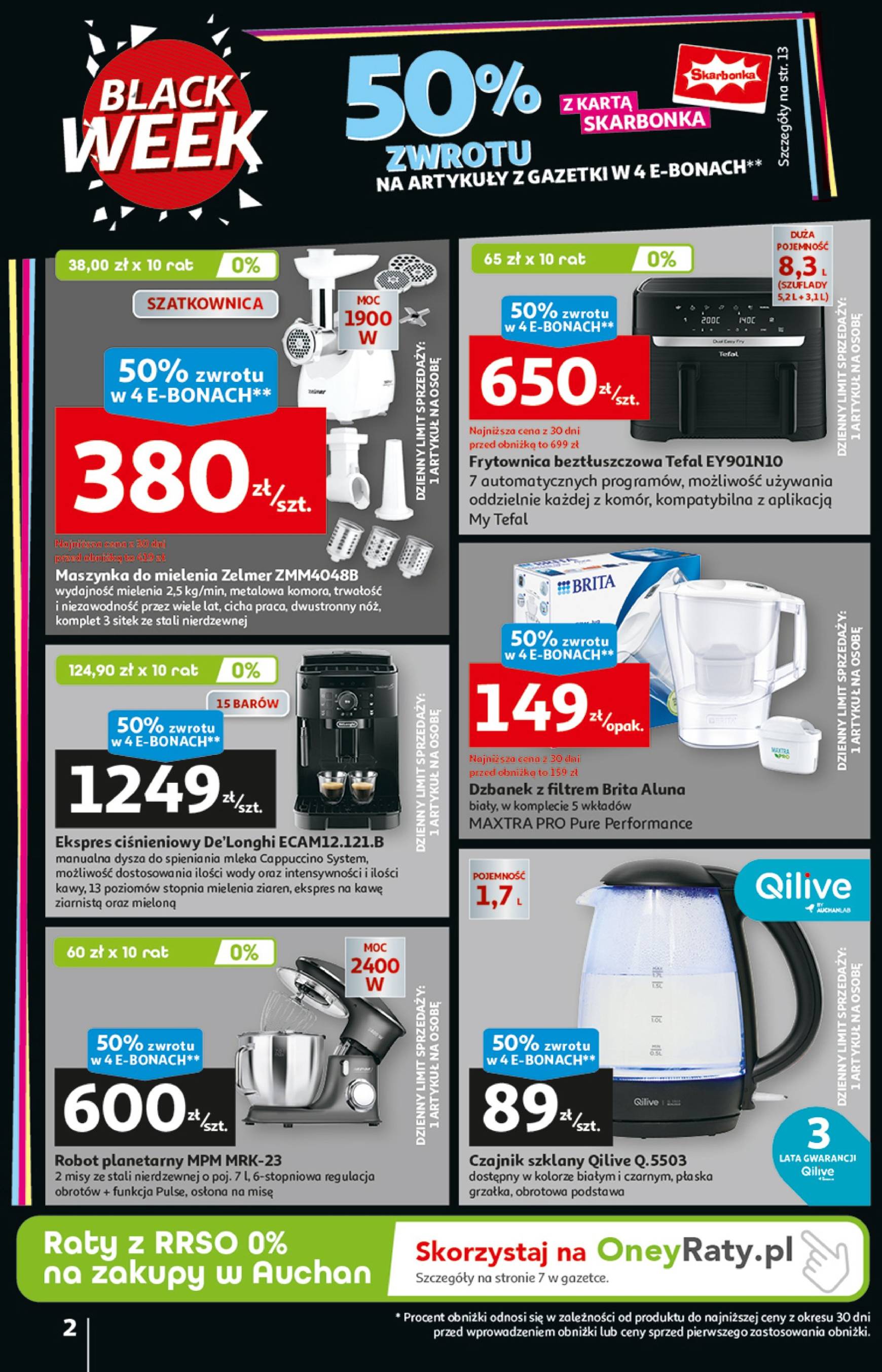 auchan - Auchan Hipermarket - Black Week gazetka ważna od 28.11. - 04.12. - page: 2