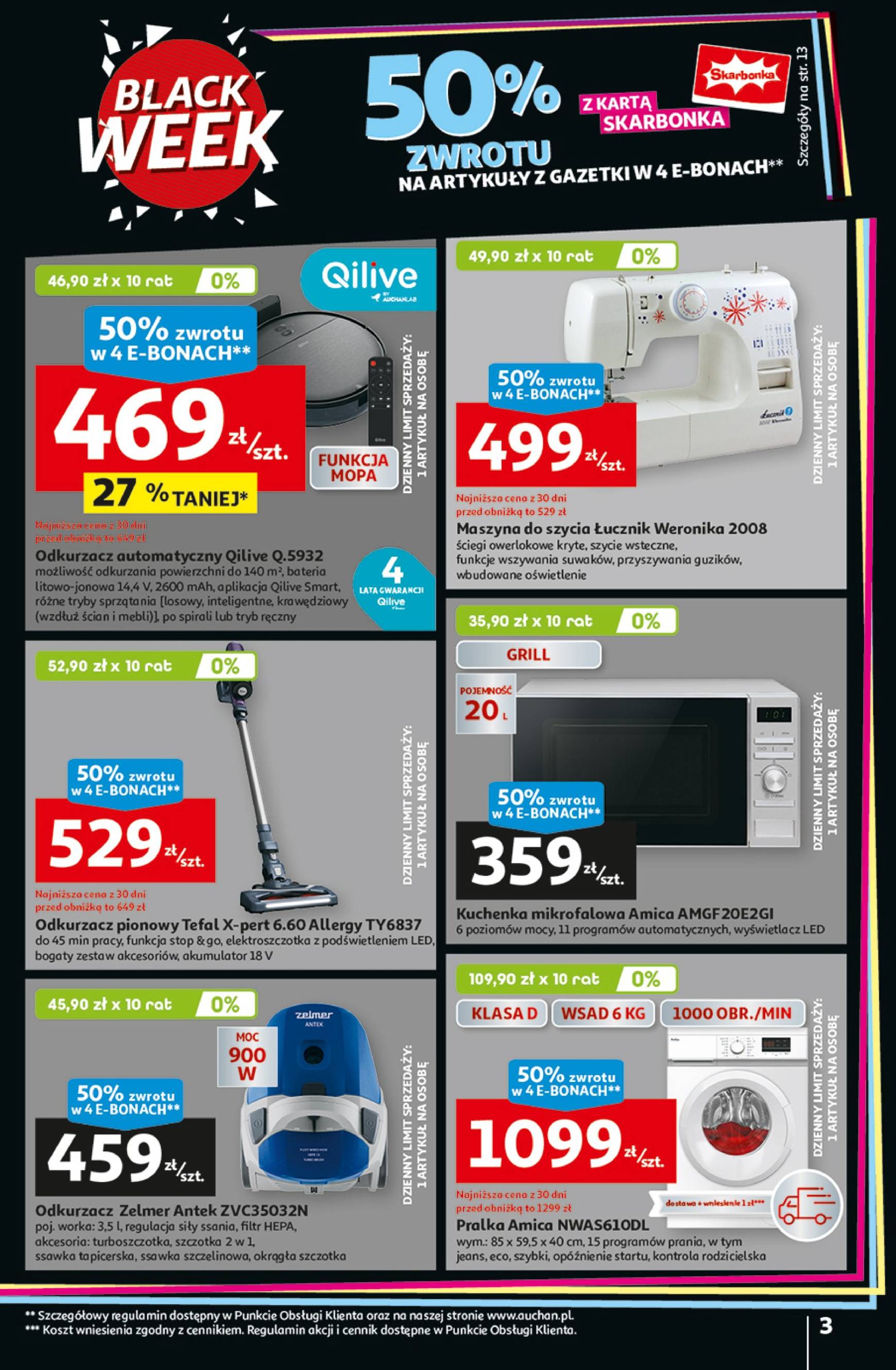 auchan - Auchan Hipermarket - Black Week gazetka ważna od 28.11. - 04.12. - page: 3