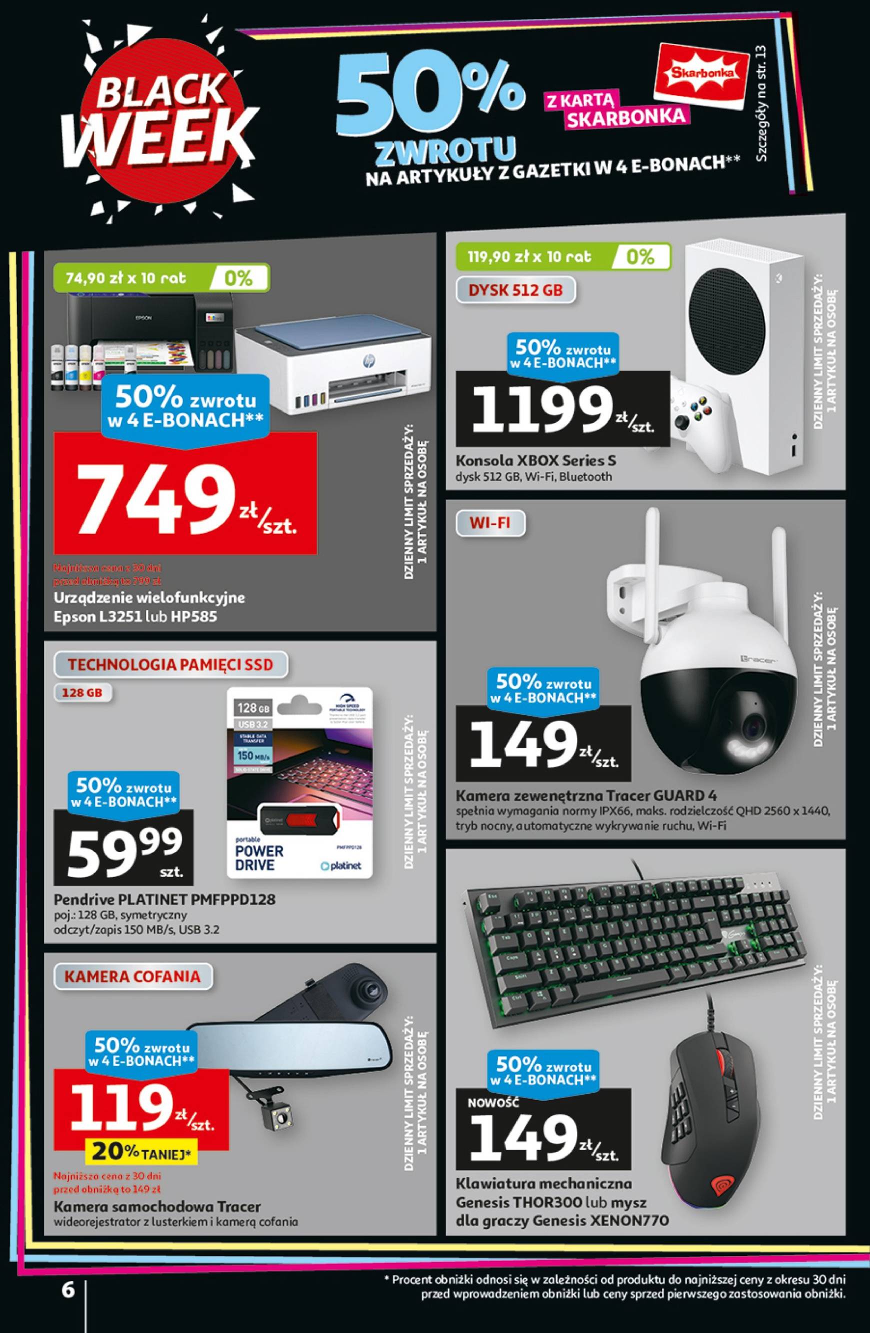 auchan - Auchan Hipermarket - Black Week gazetka ważna od 28.11. - 04.12. - page: 6