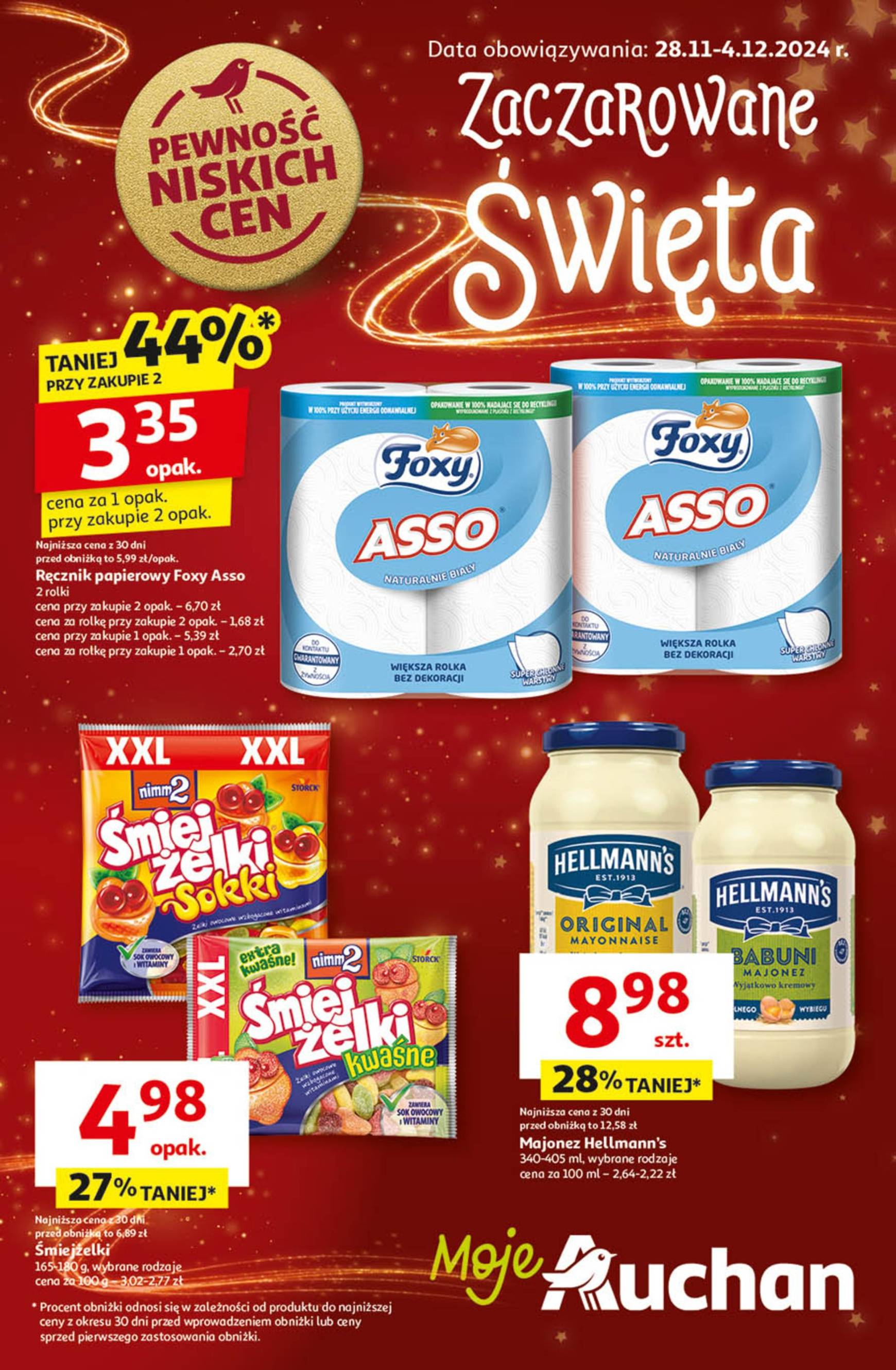 auchan - Moje Auchan gazetka ważna od 28.11. - 04.12.