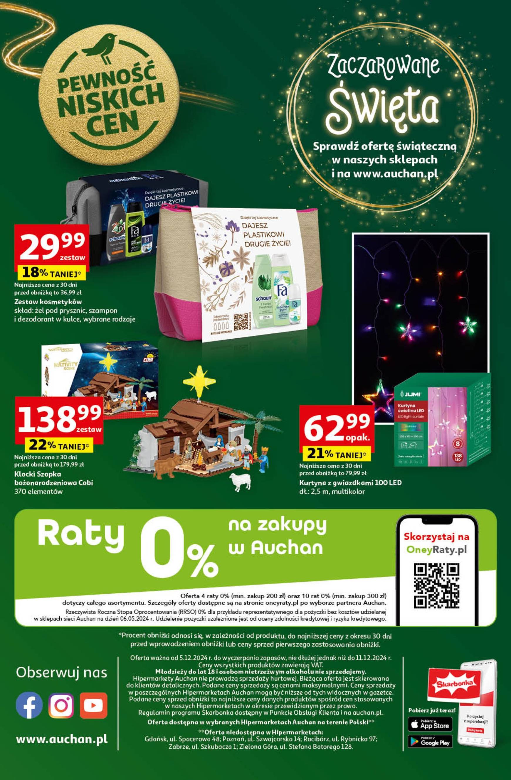 auchan - Hipermarket Auchan gazetka ważna od 05.12. - 11.12. - page: 62