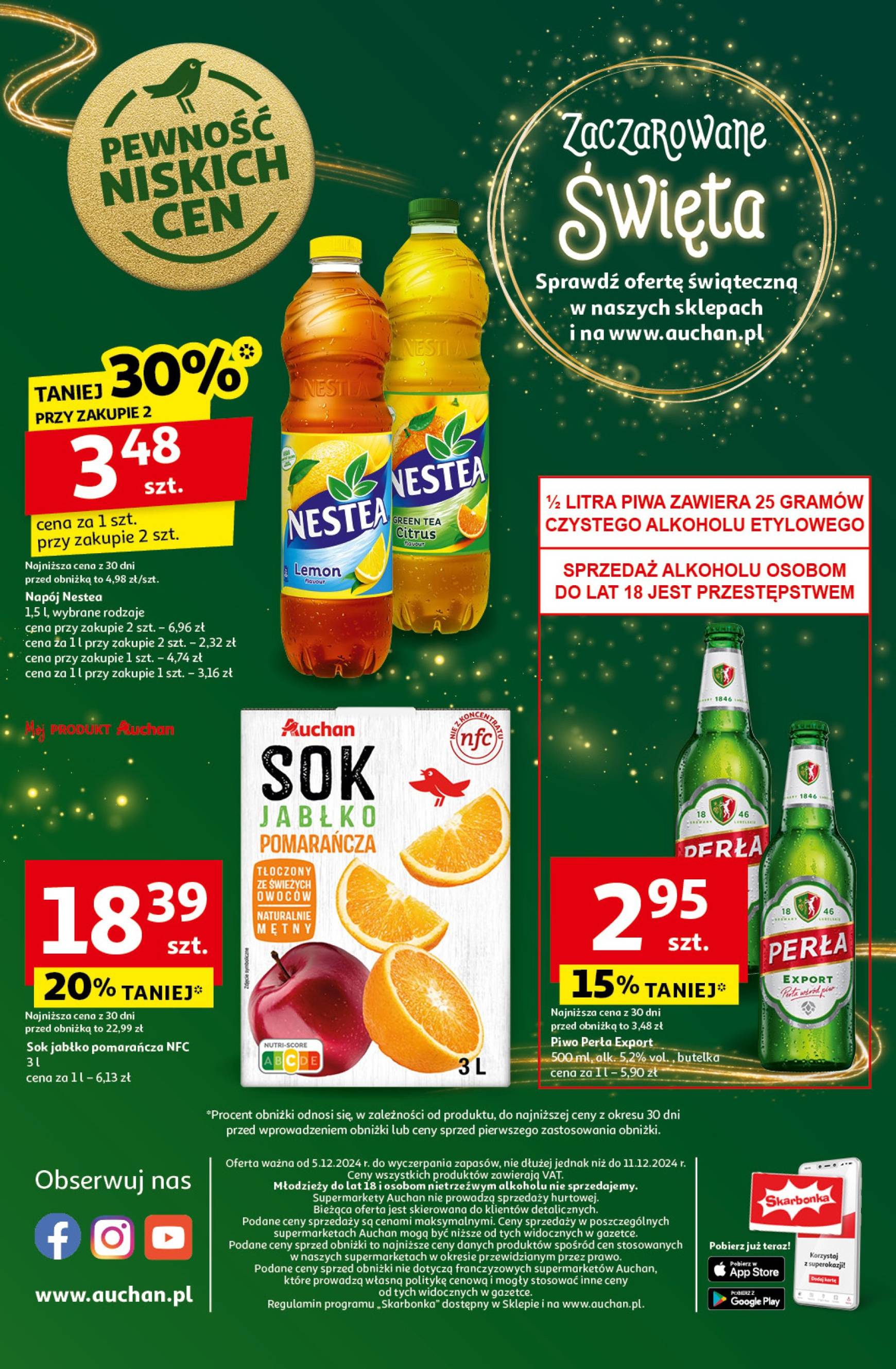 auchan - Supermarket Auchan gazetka ważna od 05.12. - 11.12. - page: 14