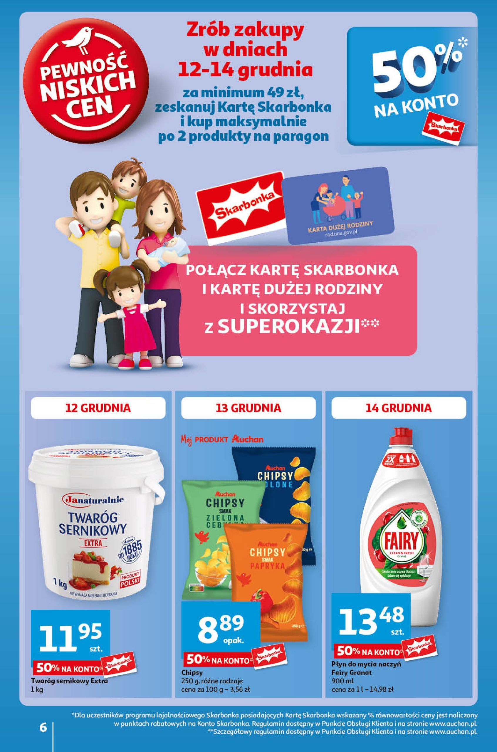 auchan - Hipermarket Auchan gazetka ważna od 12.12. - 18.12. - page: 6