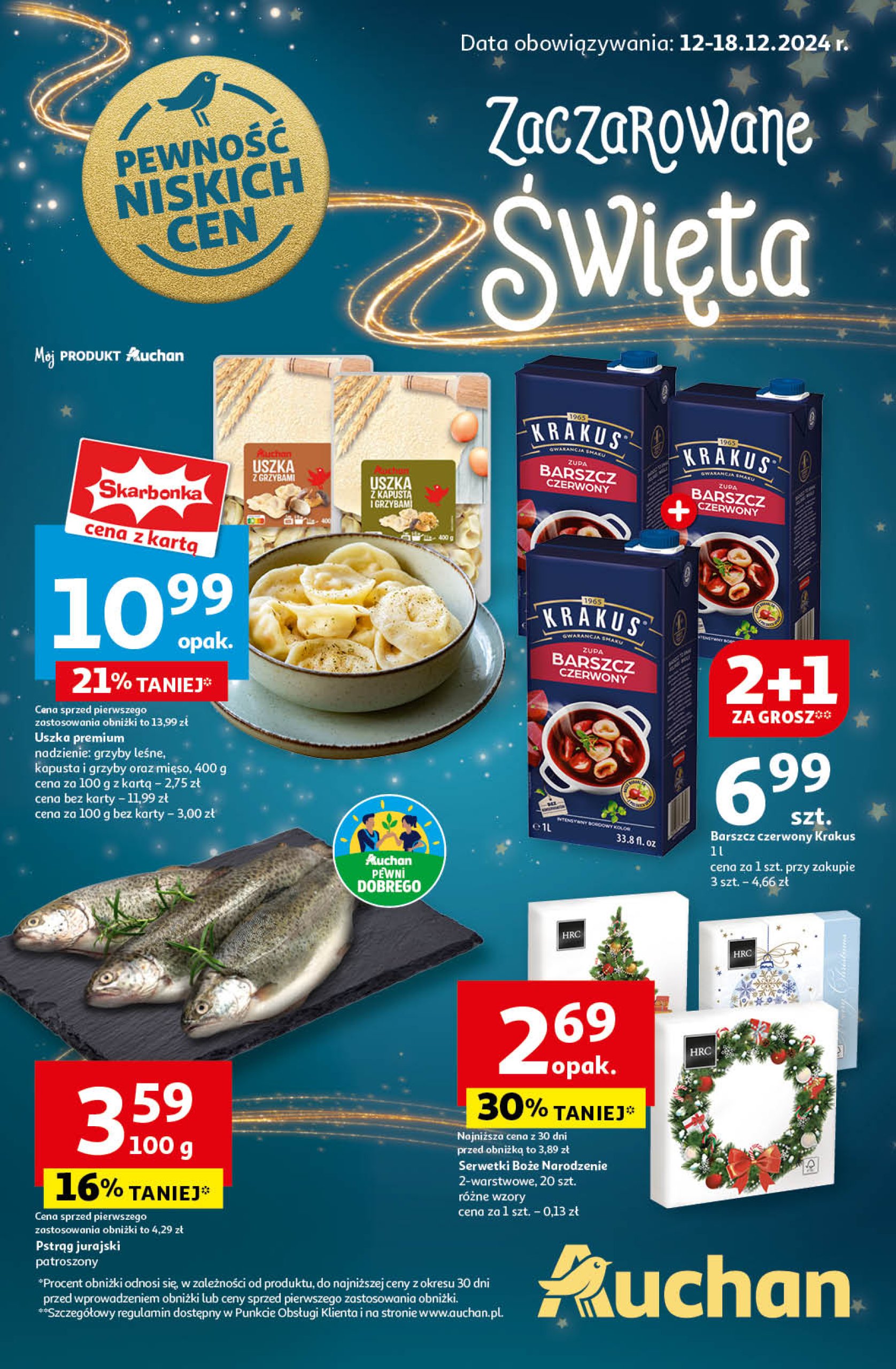 auchan - Hipermarket Auchan gazetka ważna od 12.12. - 18.12.