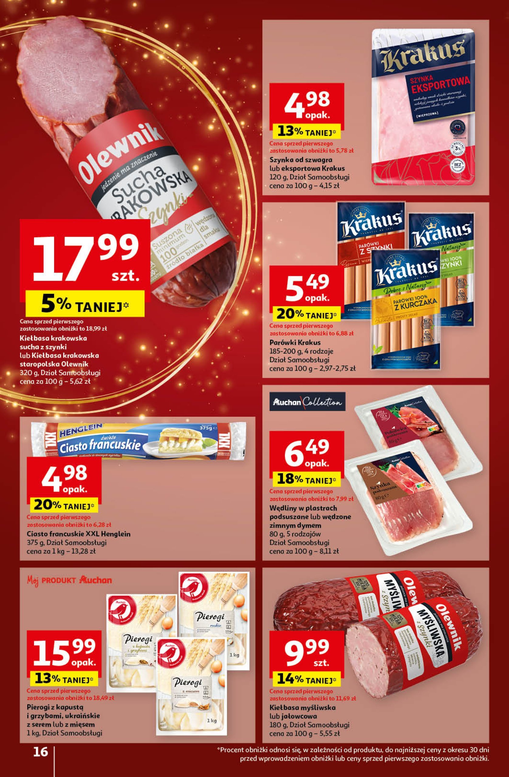 auchan - Hipermarket Auchan gazetka ważna od 19.12. - 24.12. - page: 18