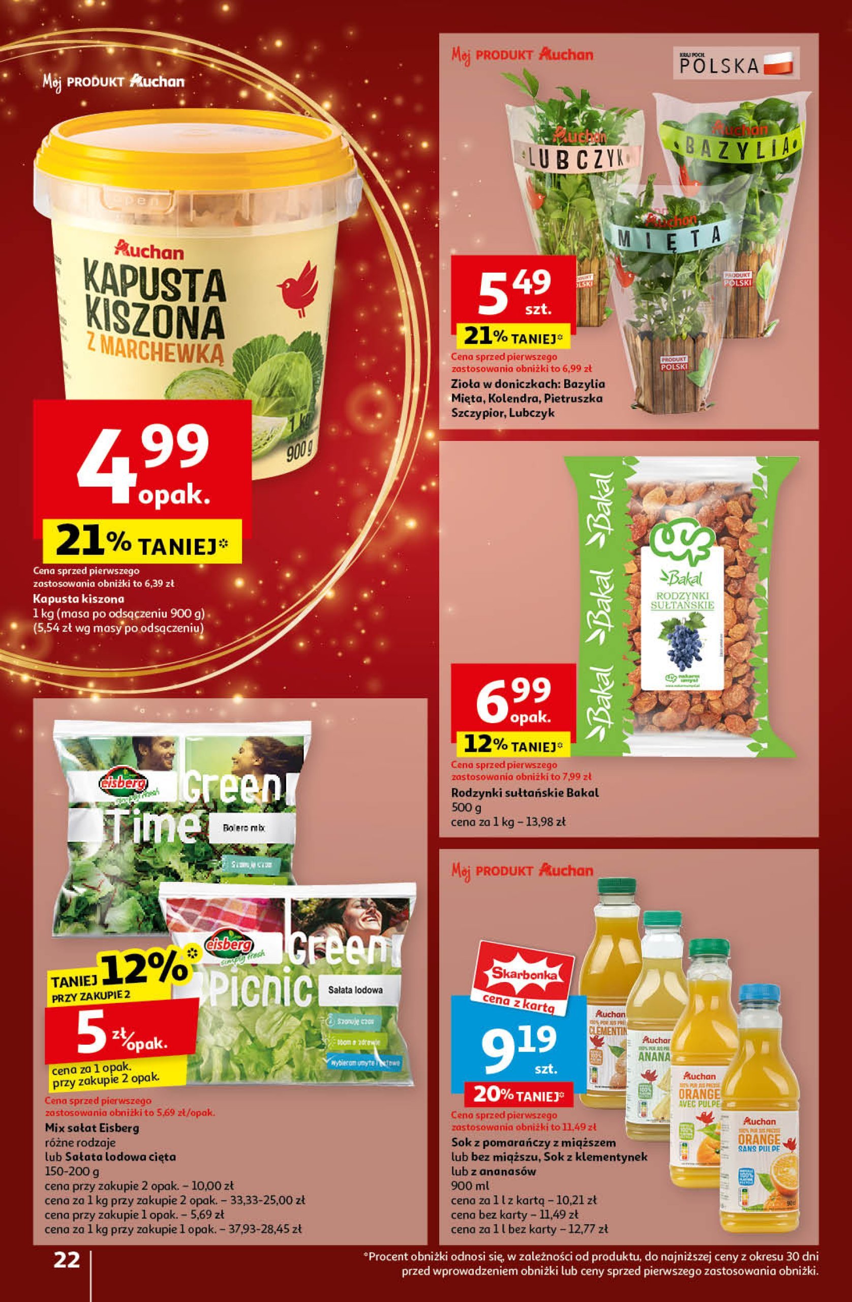 auchan - Hipermarket Auchan gazetka ważna od 19.12. - 24.12. - page: 24