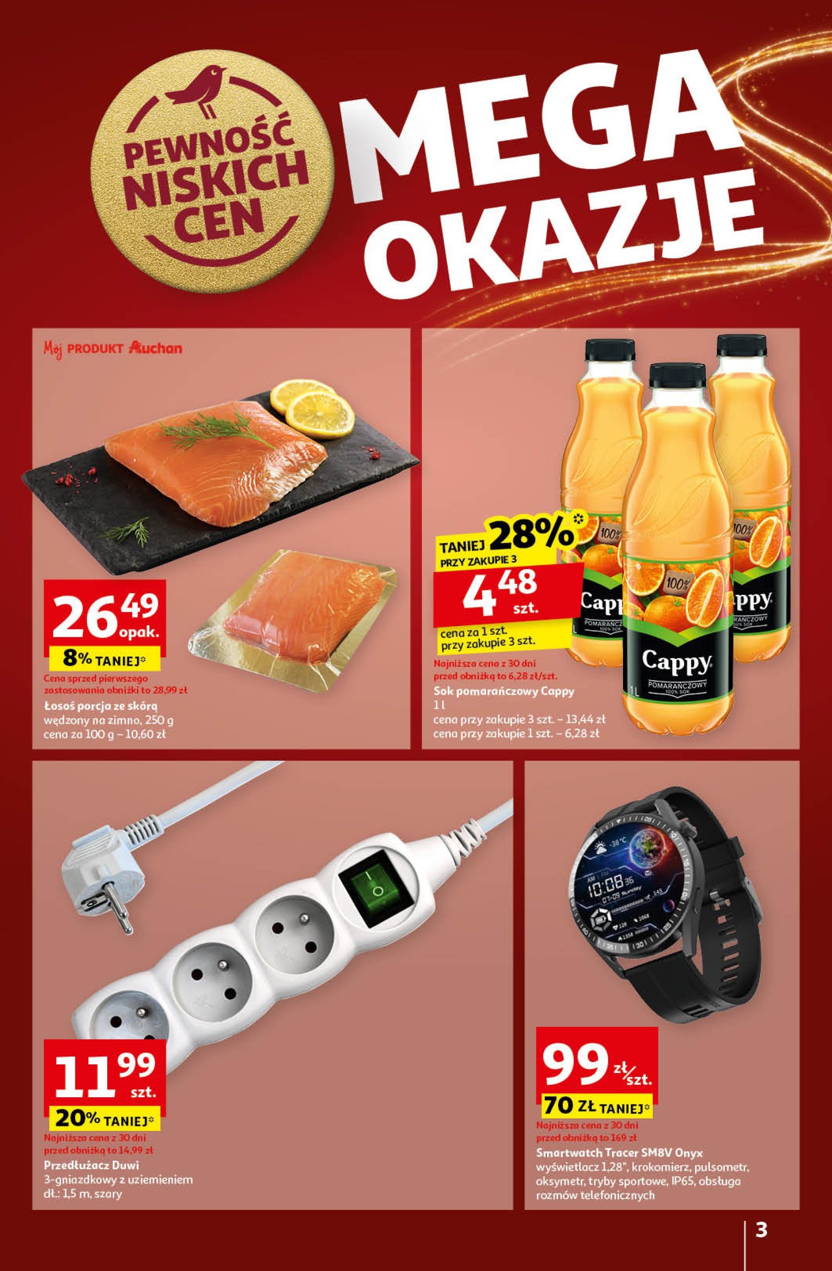 auchan - Hipermarket Auchan gazetka ważna od 19.12. - 24.12. - page: 3