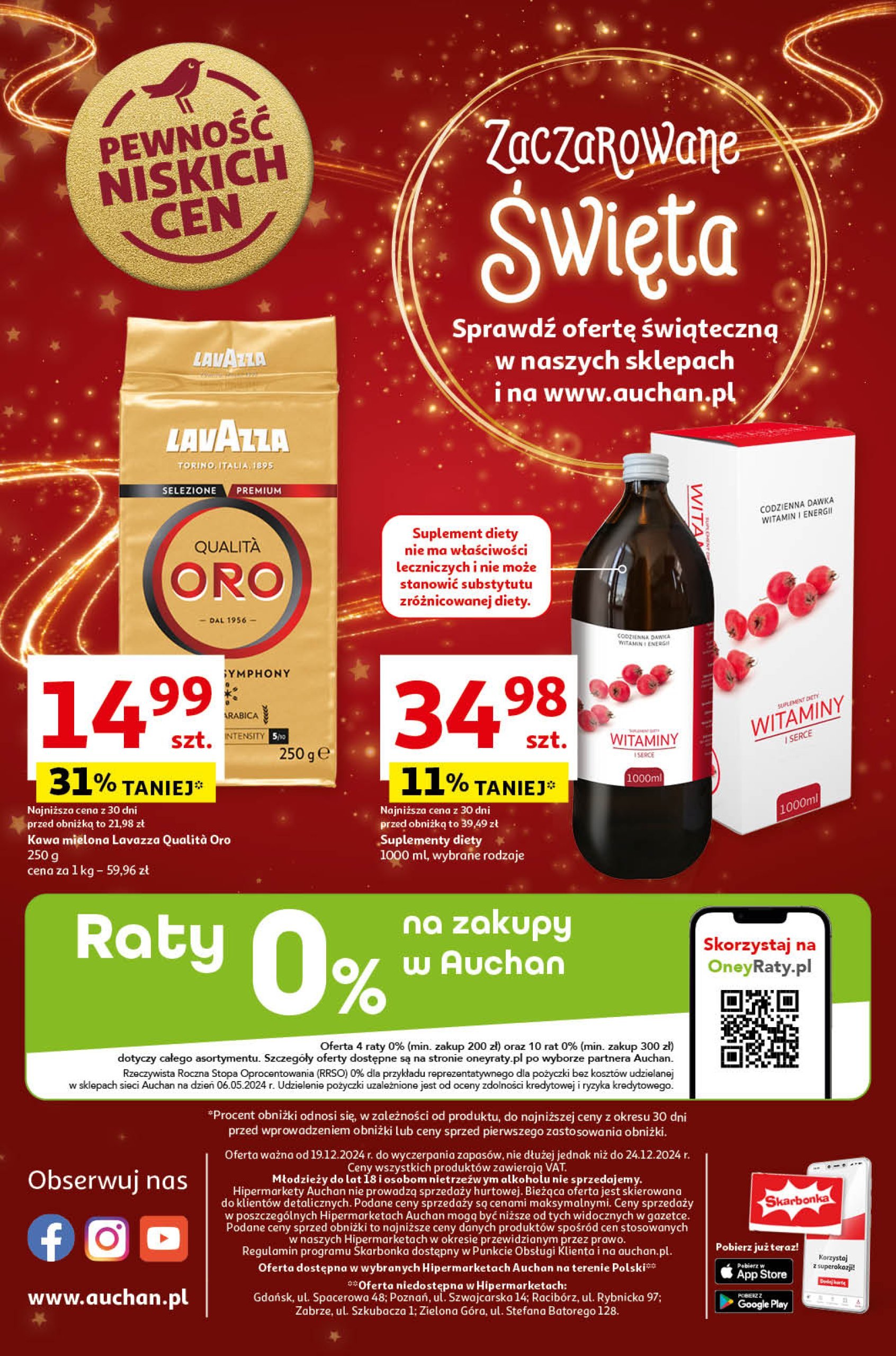 auchan - Hipermarket Auchan gazetka ważna od 19.12. - 24.12. - page: 64