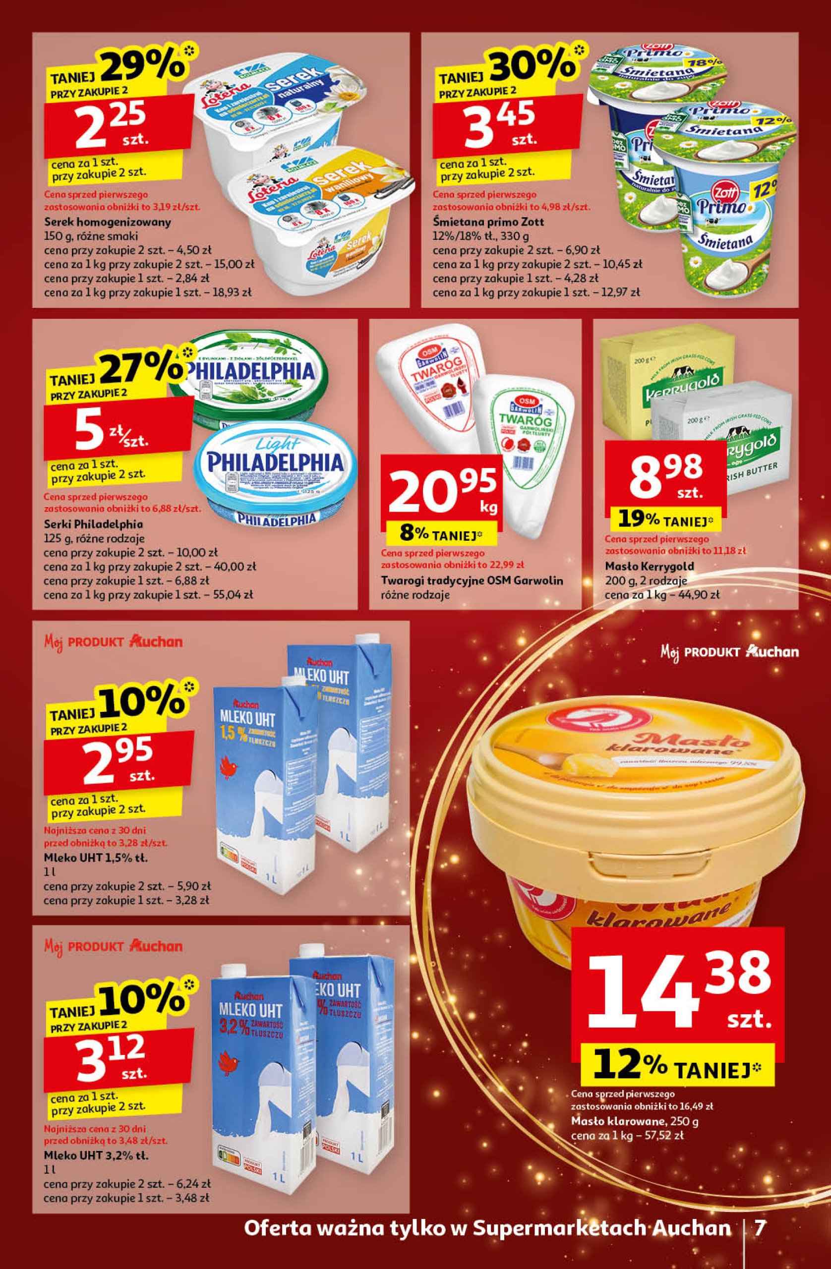 auchan - Supermarket Auchan gazetka ważna od 19.12. - 24.12. - page: 9