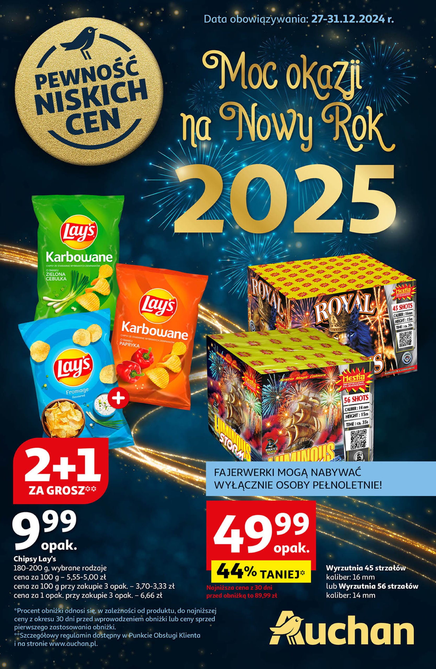 auchan - Auchan - Moc okazji na Nowy Rok 2025 gazetka ważna od 27.12. - 31.12.