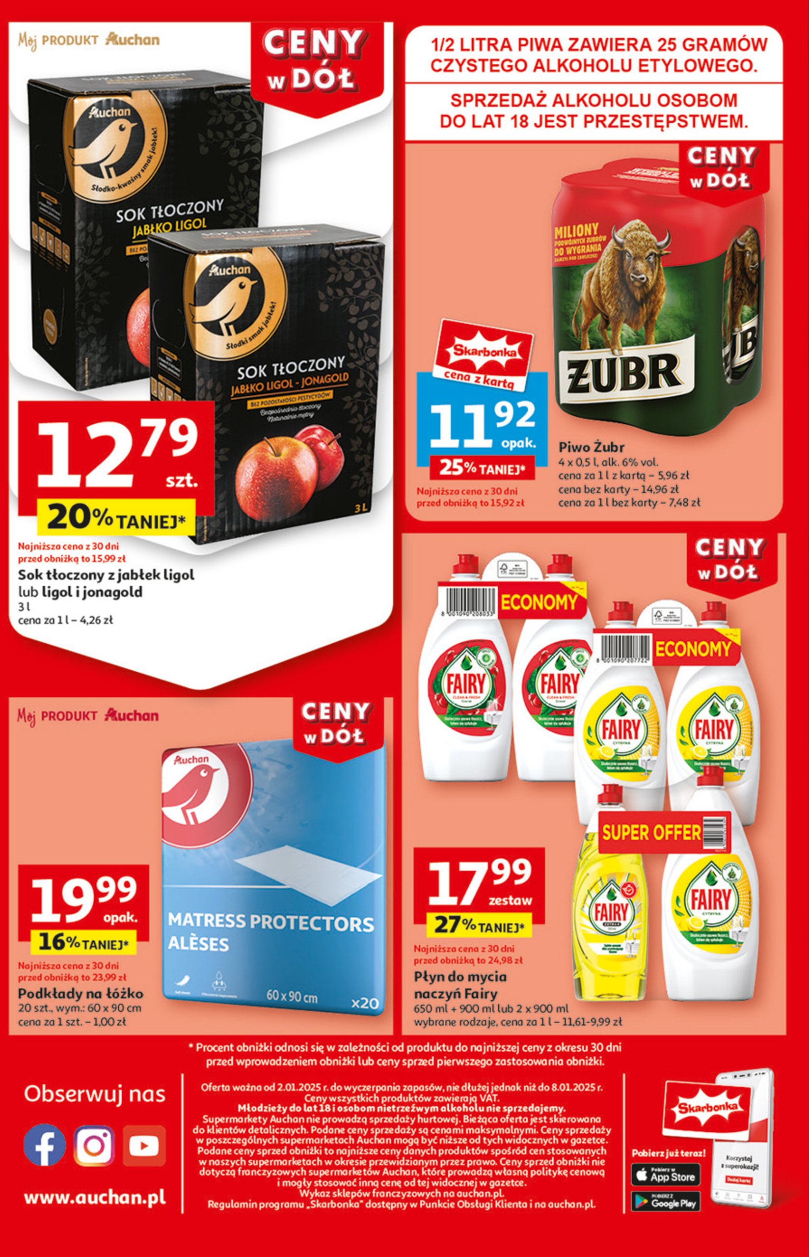 auchan - Supermarket Auchan gazetka ważna od 02.01. - 08.01. - page: 14